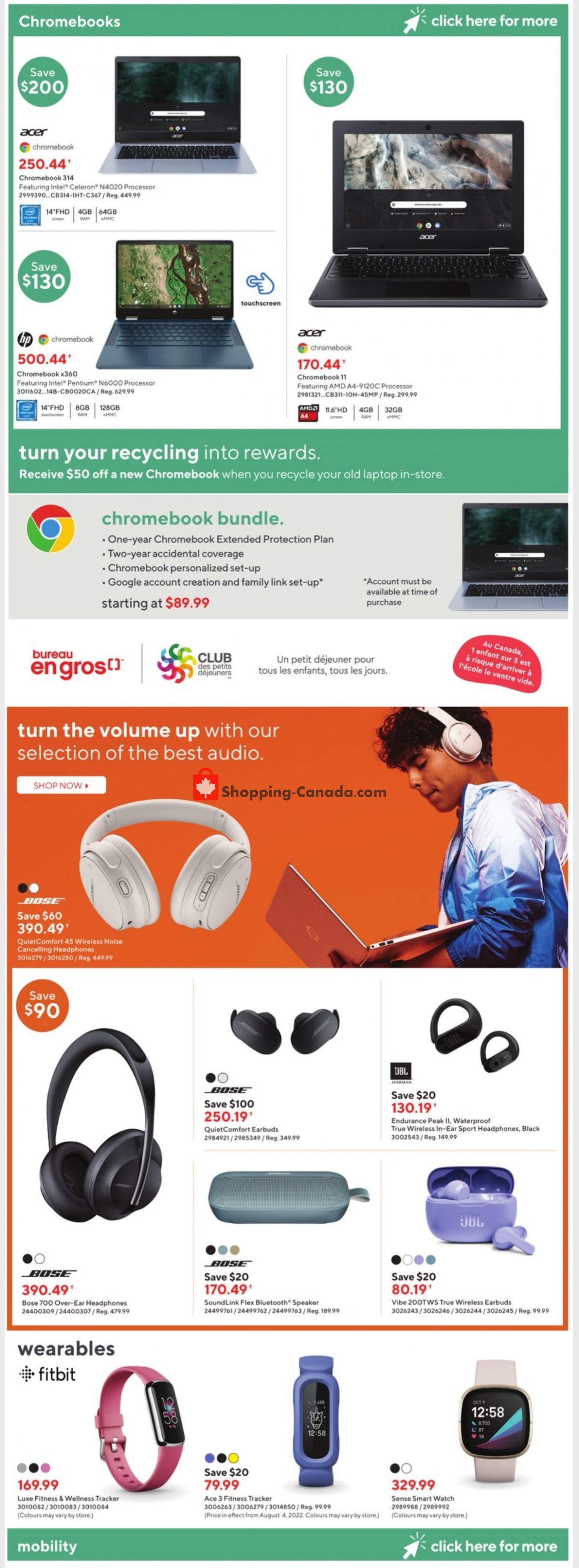 Staples flyer from Wednesday August 3, 2022 to Tuesday August 9, 2022 - page 5
