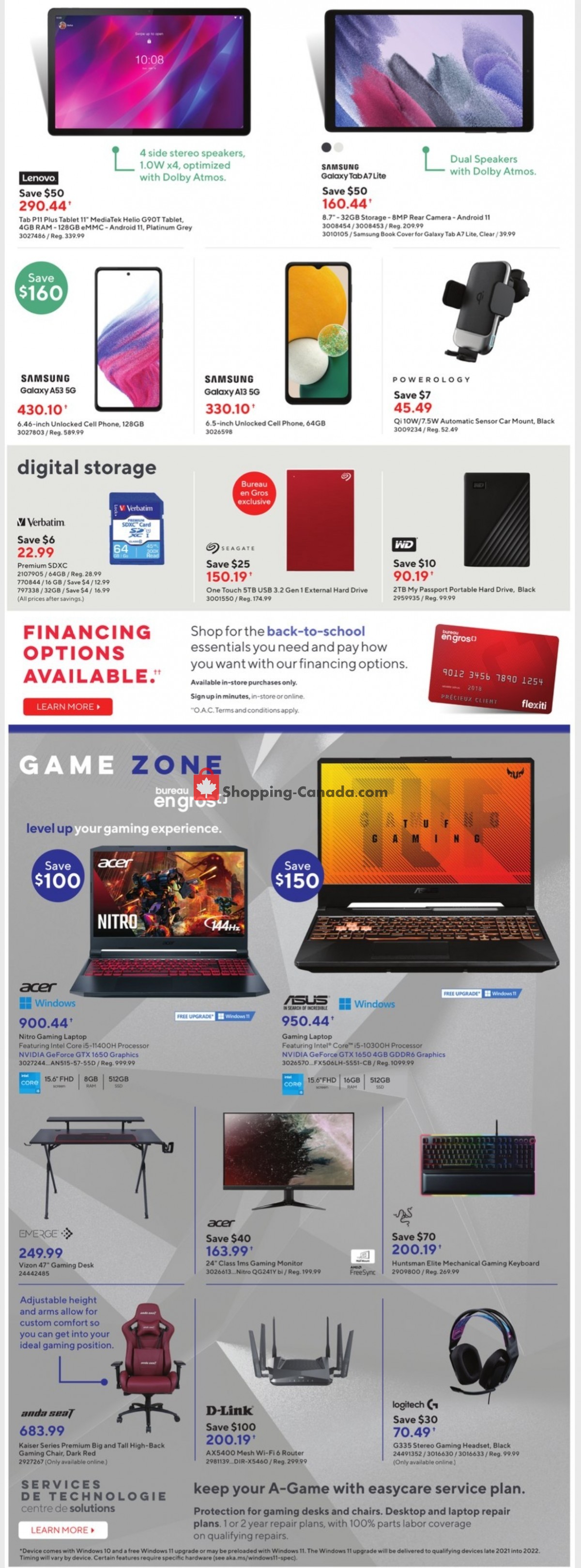 Staples flyer from Wednesday August 3, 2022 to Tuesday August 9, 2022 - page 6