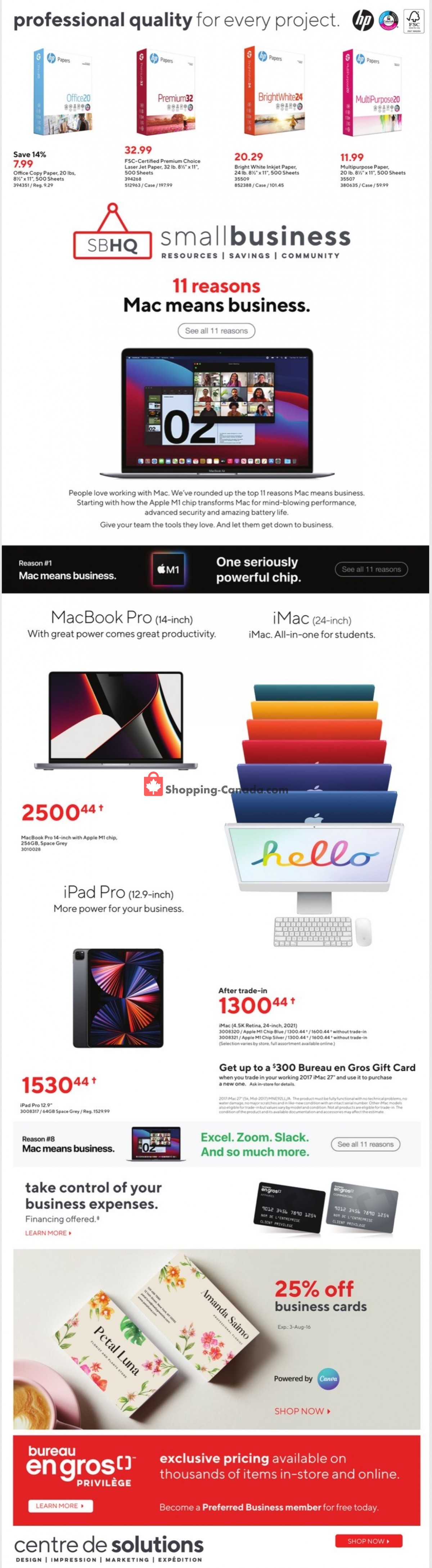 Staples flyer from Wednesday August 3, 2022 to Tuesday August 9, 2022 - page 9