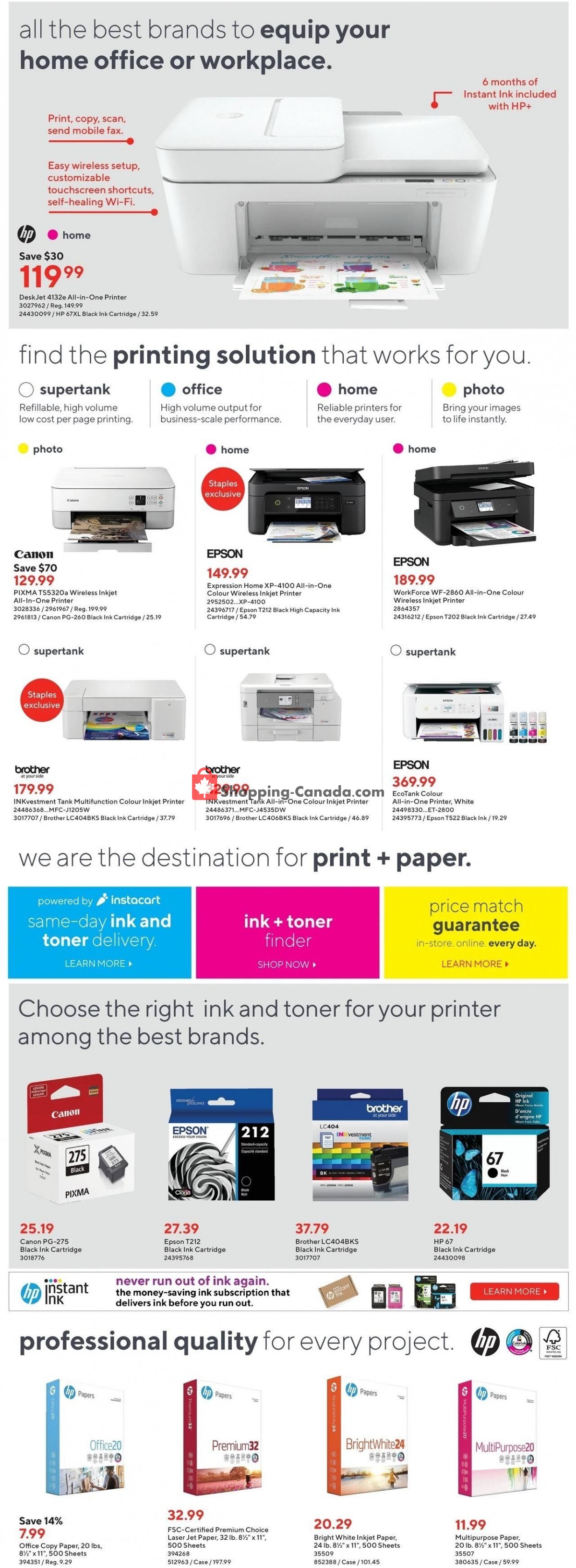 Staples flyer from Wednesday August 3, 2022 to Tuesday August 9, 2022 - page 10