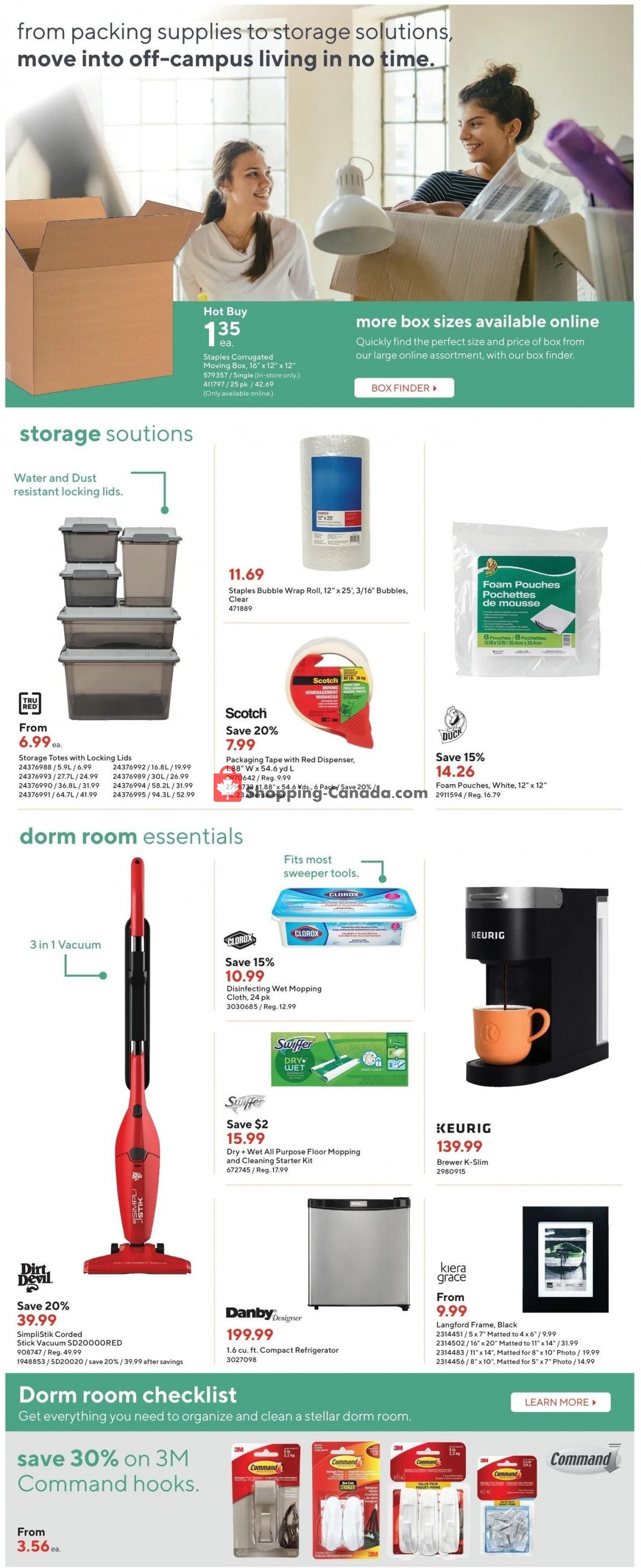 Staples flyer from Wednesday August 3, 2022 to Tuesday August 9, 2022 - page 4
