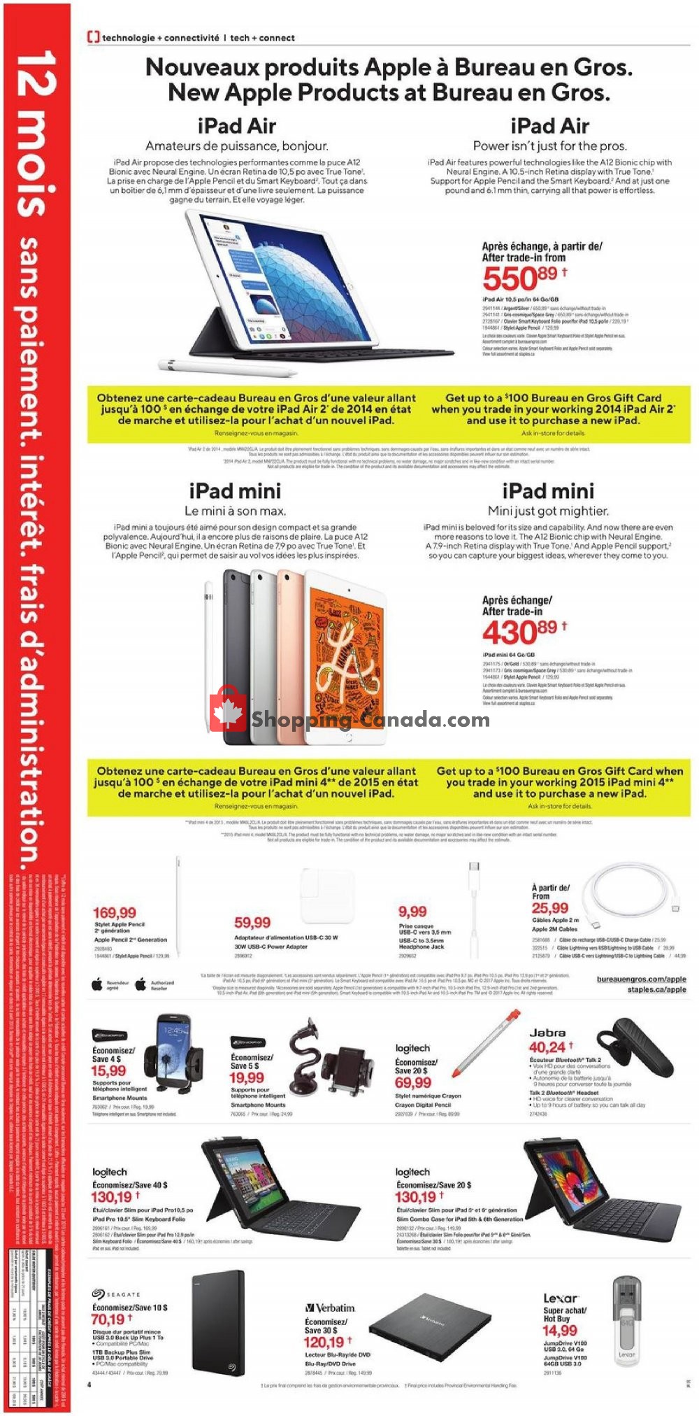 Staples flyer from Wednesday April 17, 2019 to Tuesday April 23, 2019 - page 4