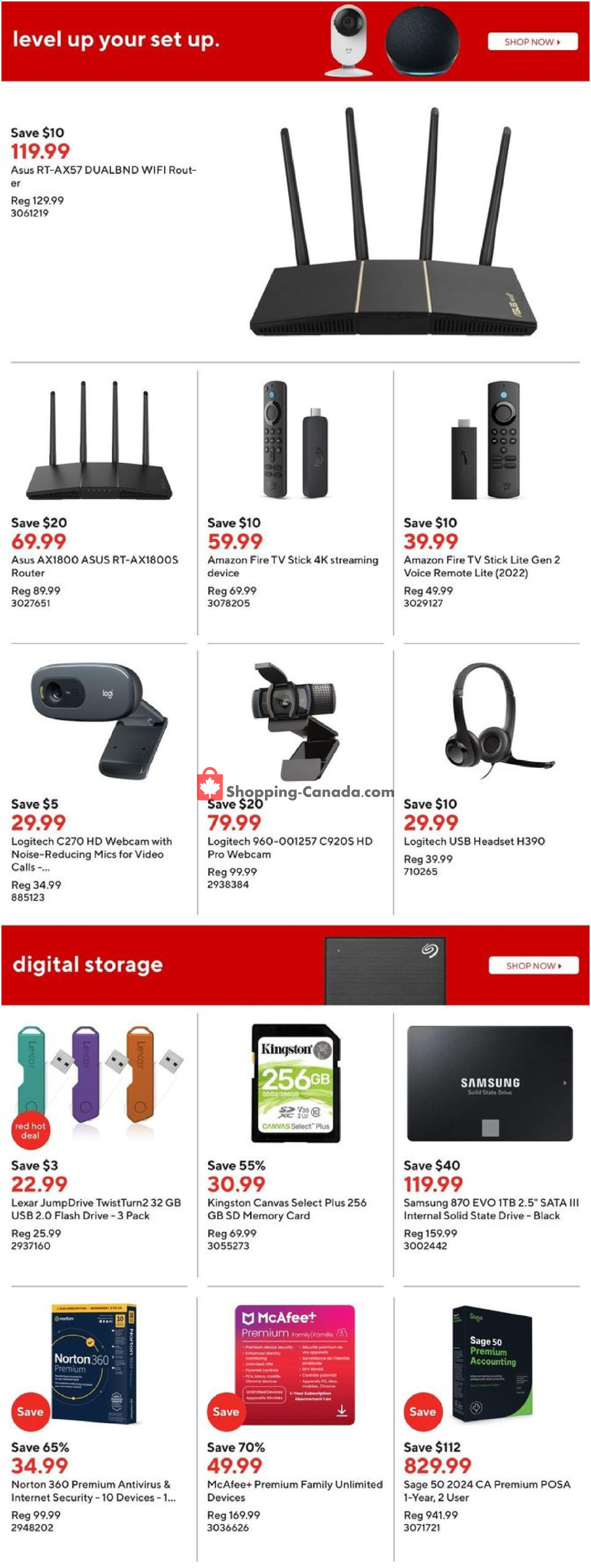 Staples flyer from Wednesday March 6, 2024 to Tuesday March 12, 2024 - page 13