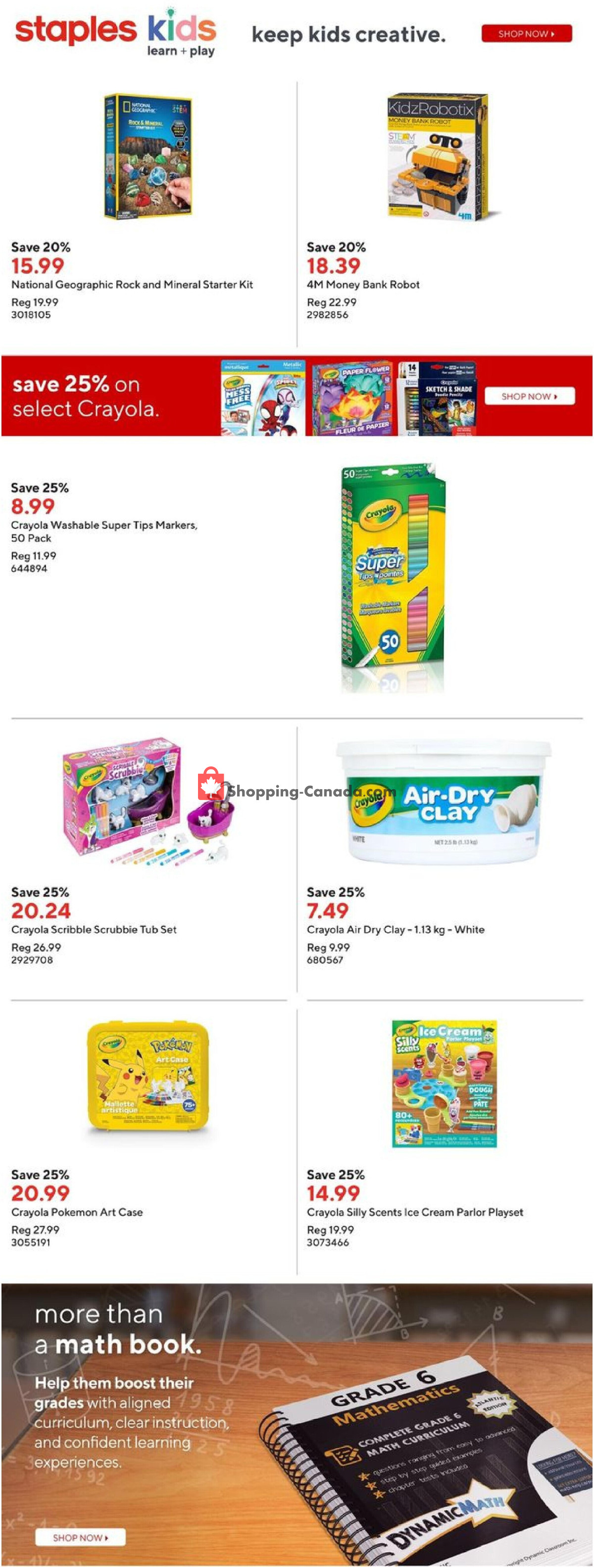 Staples flyer from Wednesday March 6, 2024 to Tuesday March 12, 2024 - page 26