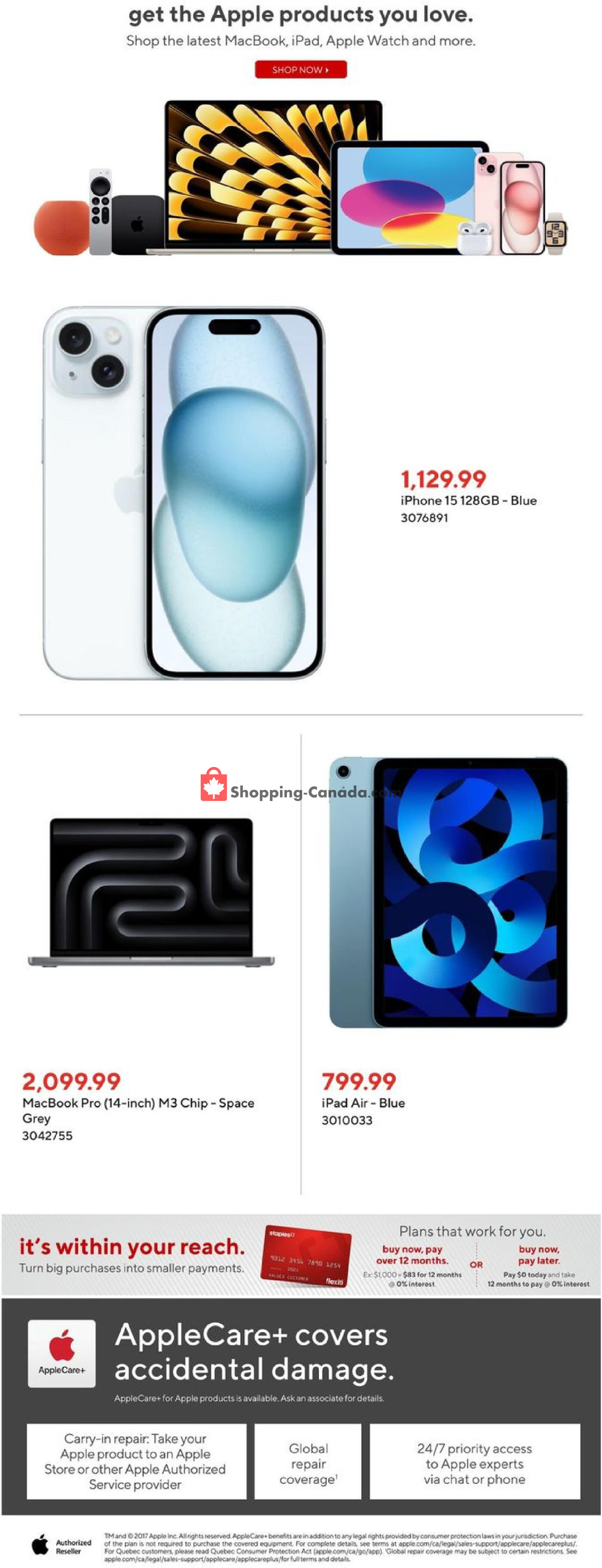 Staples flyer from Wednesday March 6, 2024 to Tuesday March 12, 2024 - page 7