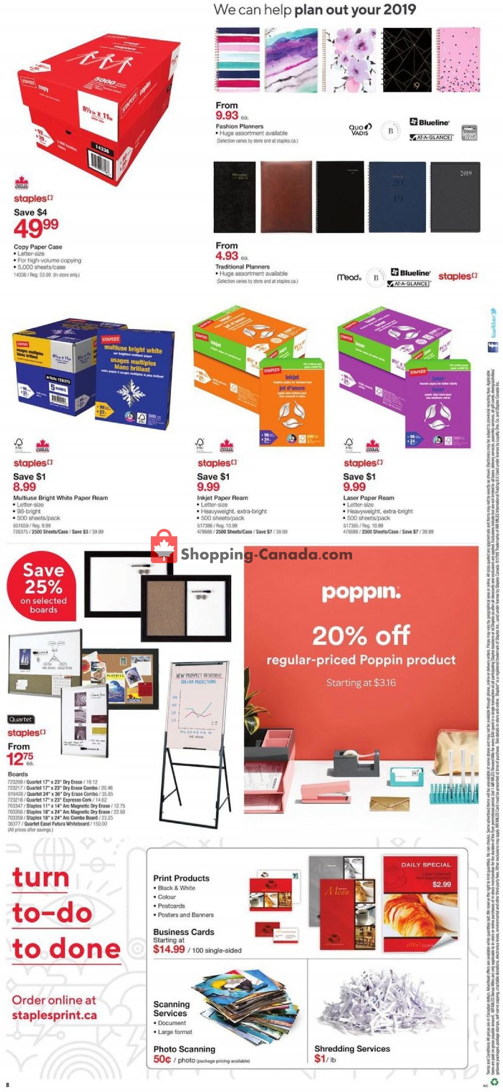 Staples flyer from Wednesday January 2, 2019 to Tuesday January 8, 2019 - page 10