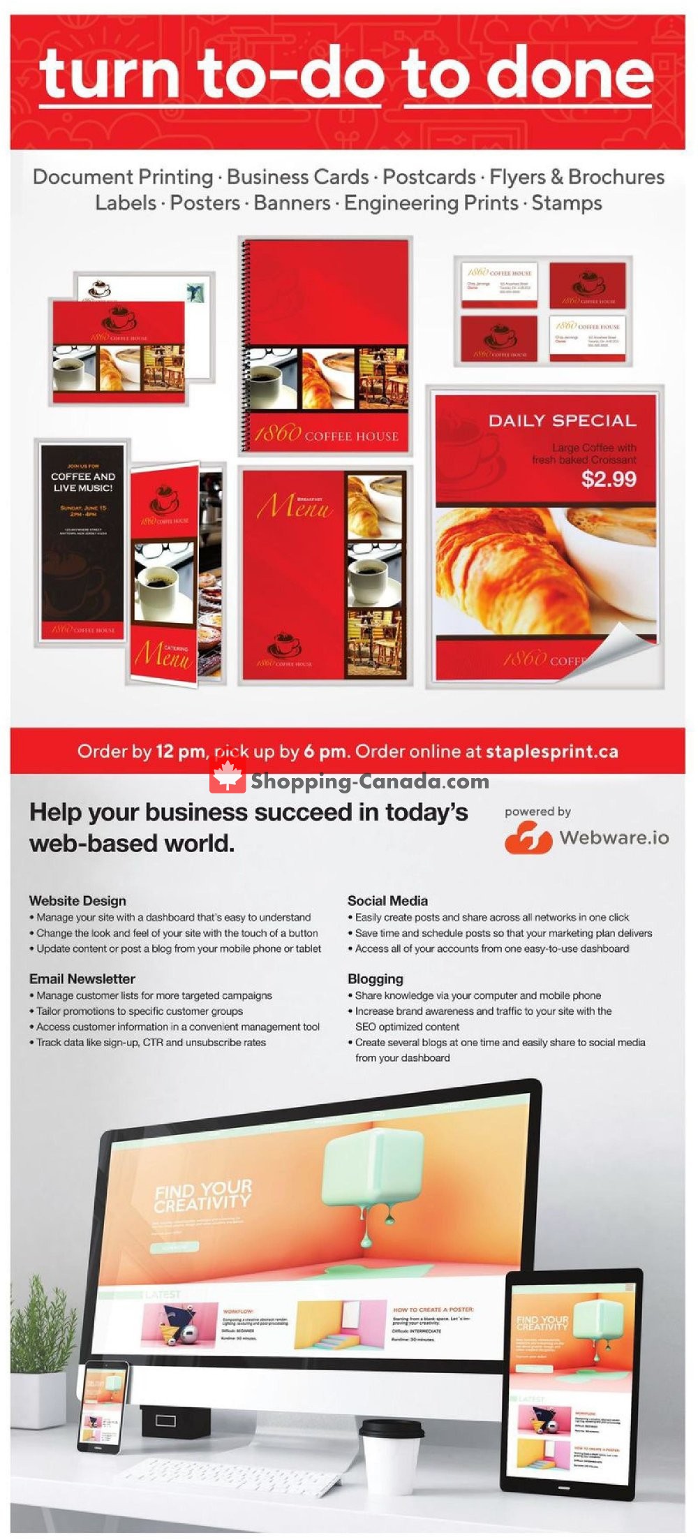 Staples flyer from Wednesday January 2, 2019 to Tuesday January 8, 2019 - page 12