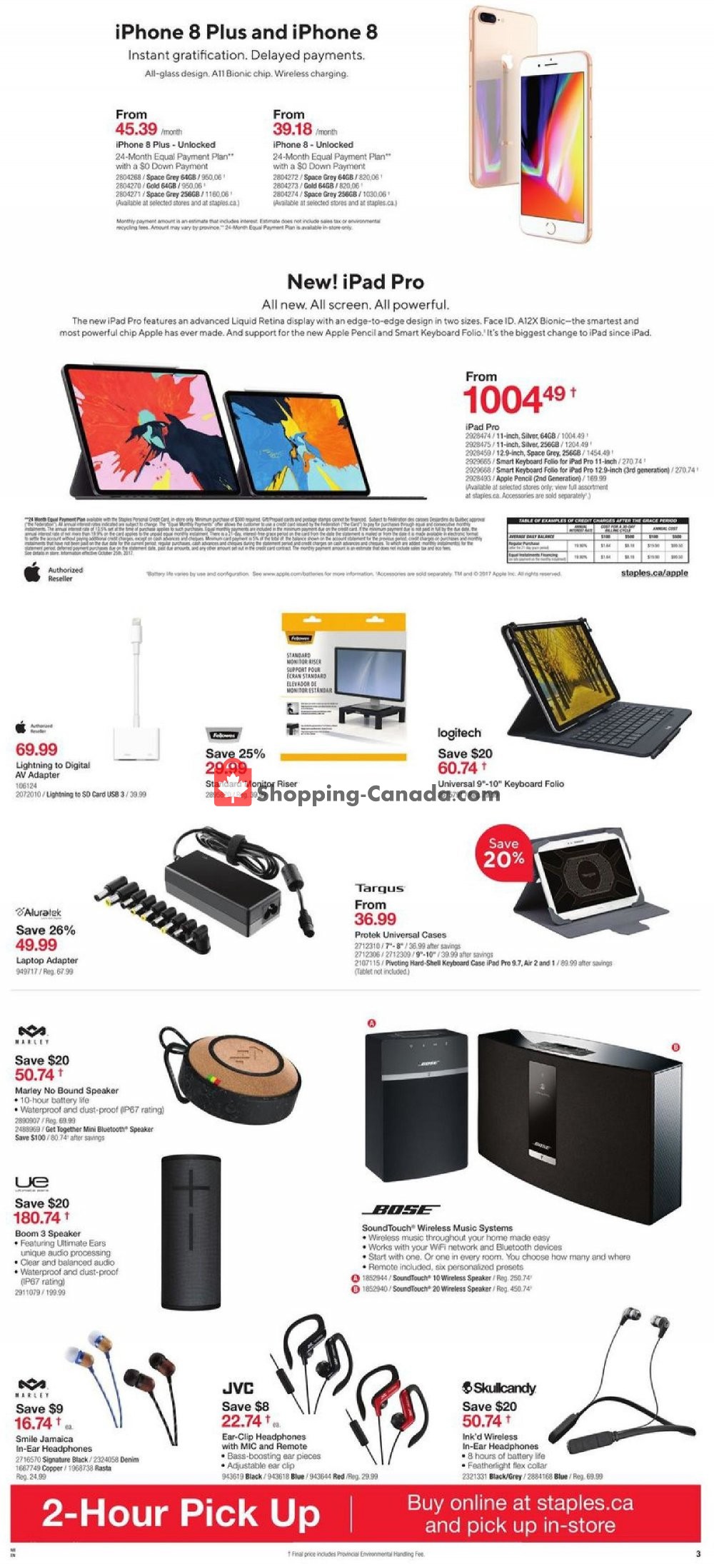 Staples flyer from Wednesday January 2, 2019 to Tuesday January 8, 2019 - page 5