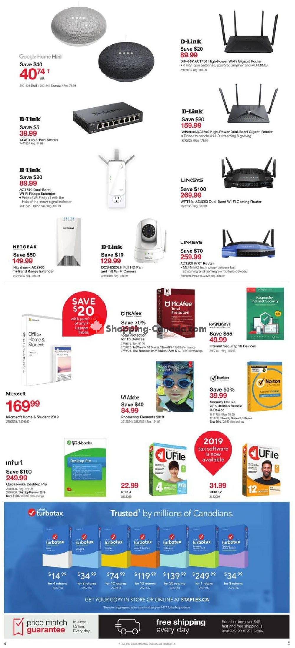 Staples flyer from Wednesday January 2, 2019 to Tuesday January 8, 2019 - page 6
