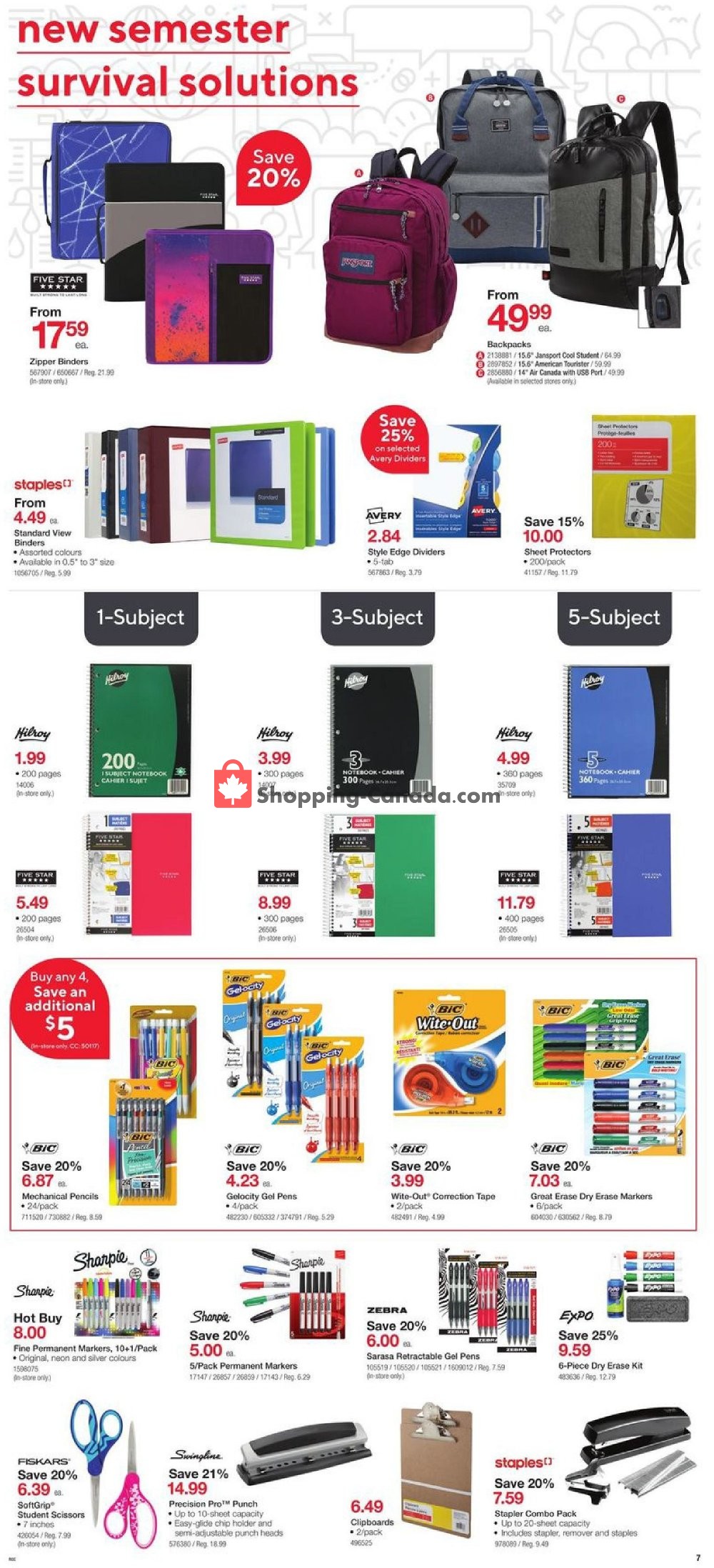 Staples flyer from Wednesday January 2, 2019 to Tuesday January 8, 2019 - page 9