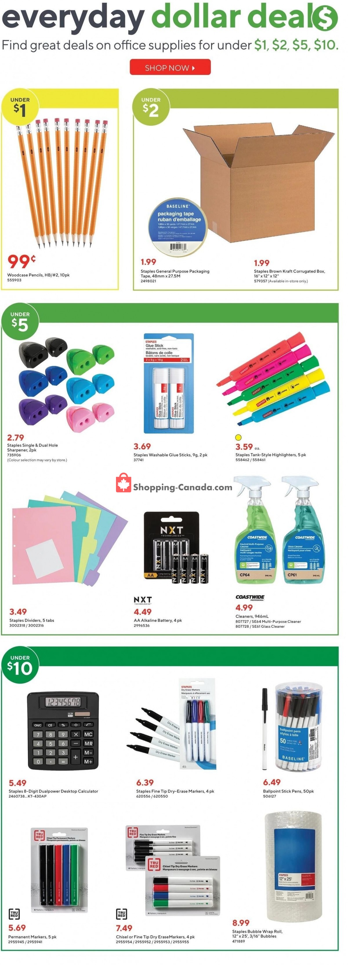 Staples flyer from Wednesday January 25, 2023 to Tuesday January 31, 2023 - page 3