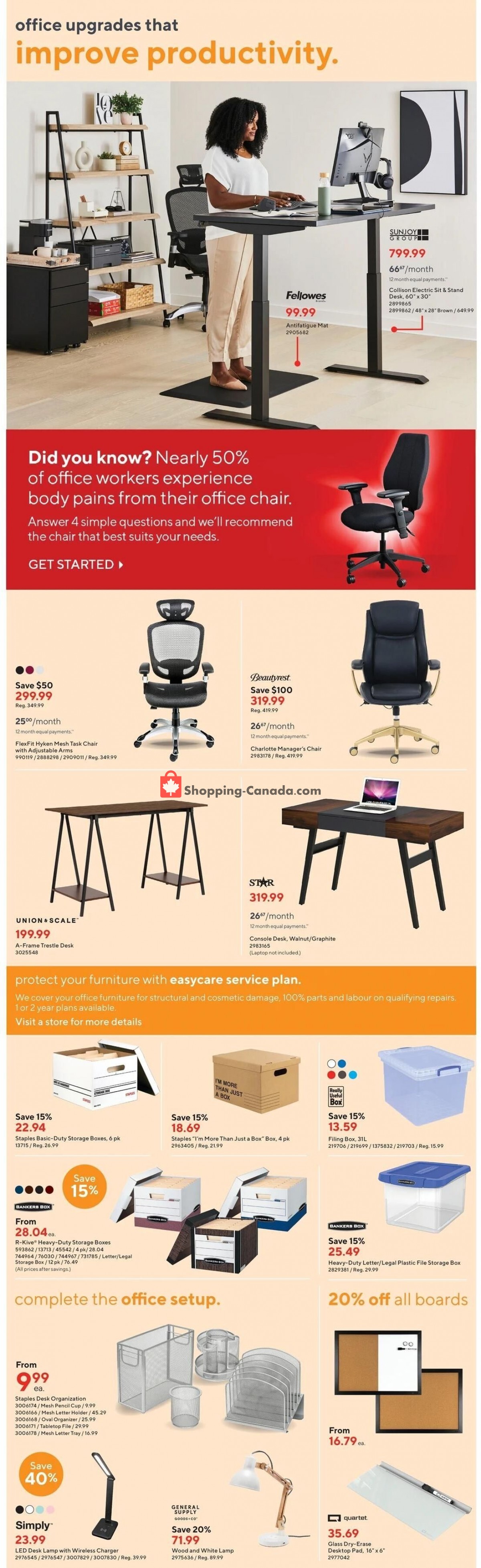 Staples flyer from Wednesday January 25, 2023 to Tuesday January 31, 2023 - page 6