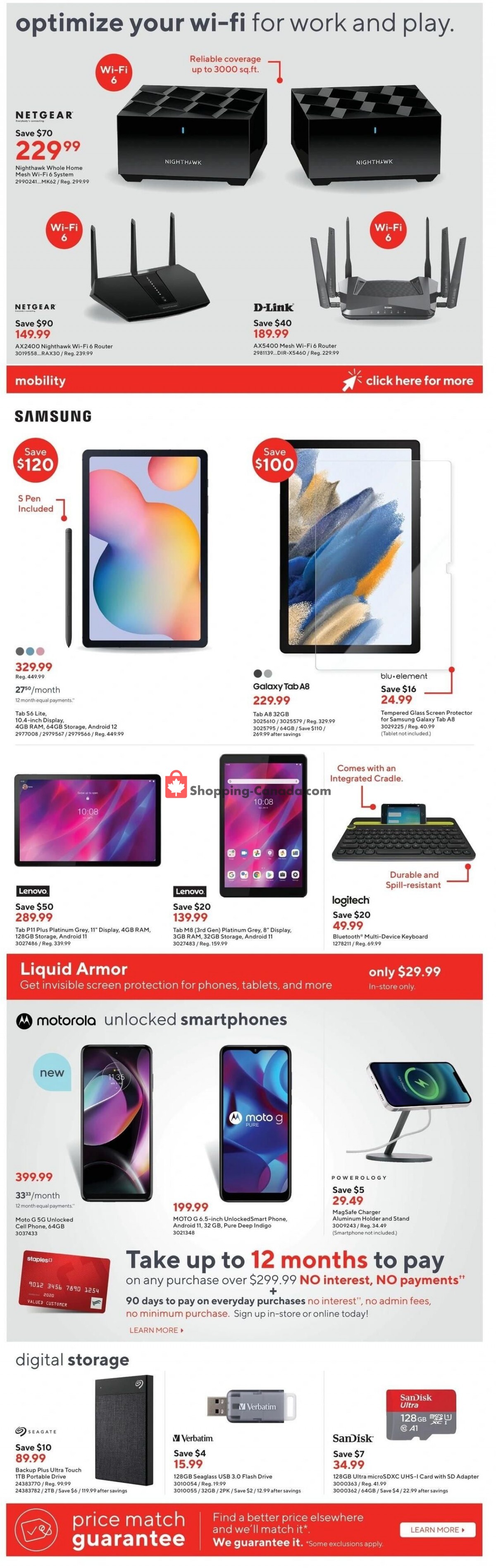 Staples flyer from Wednesday January 25, 2023 to Tuesday January 31, 2023 - page 8