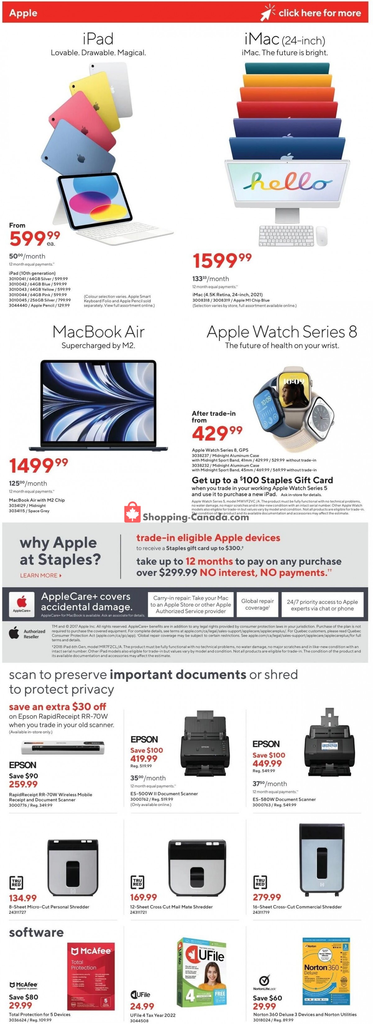 Staples flyer from Wednesday January 25, 2023 to Tuesday January 31, 2023 - page 9