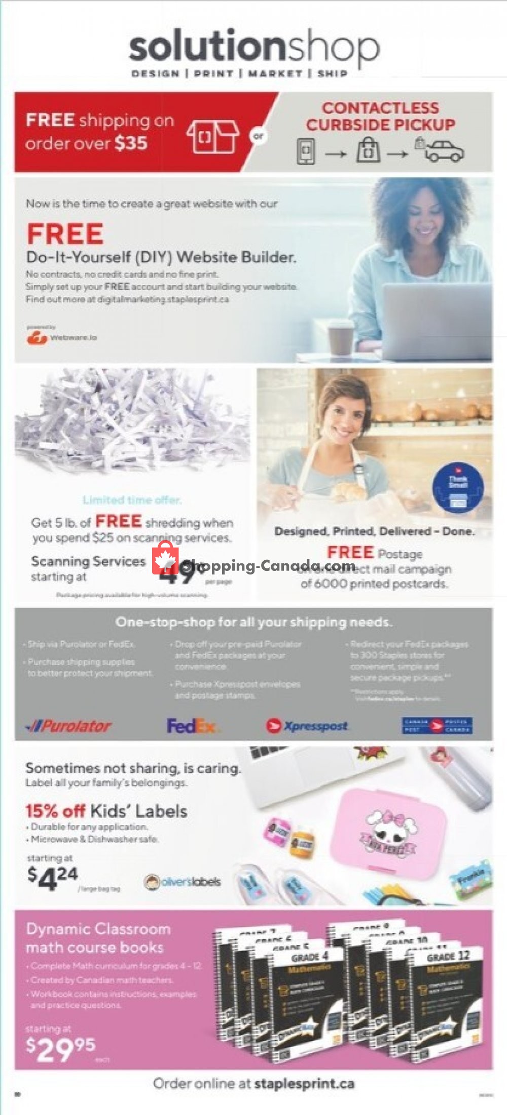 Staples flyer from Wednesday July 1, 2020 to Tuesday July 7, 2020 - page 11