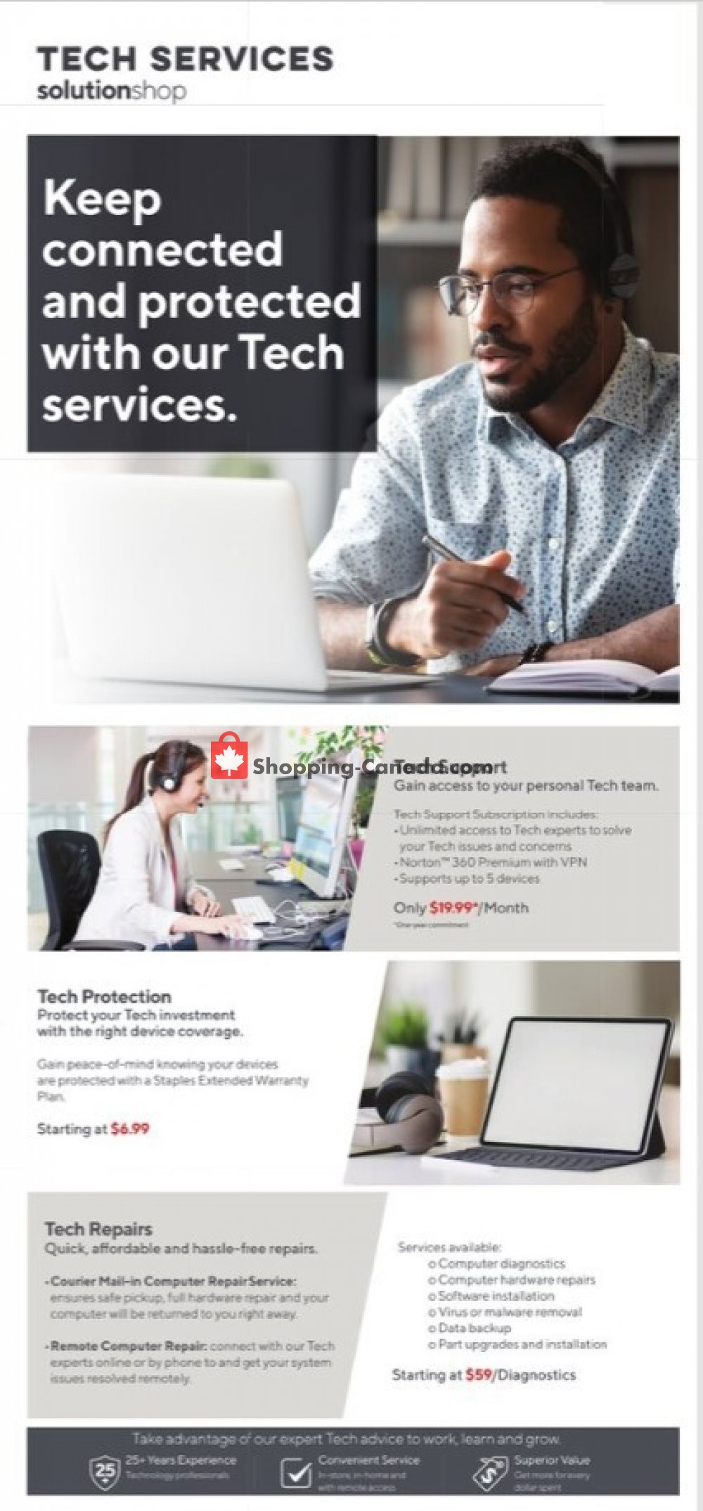 Staples flyer from Wednesday July 1, 2020 to Tuesday July 7, 2020 - page 12