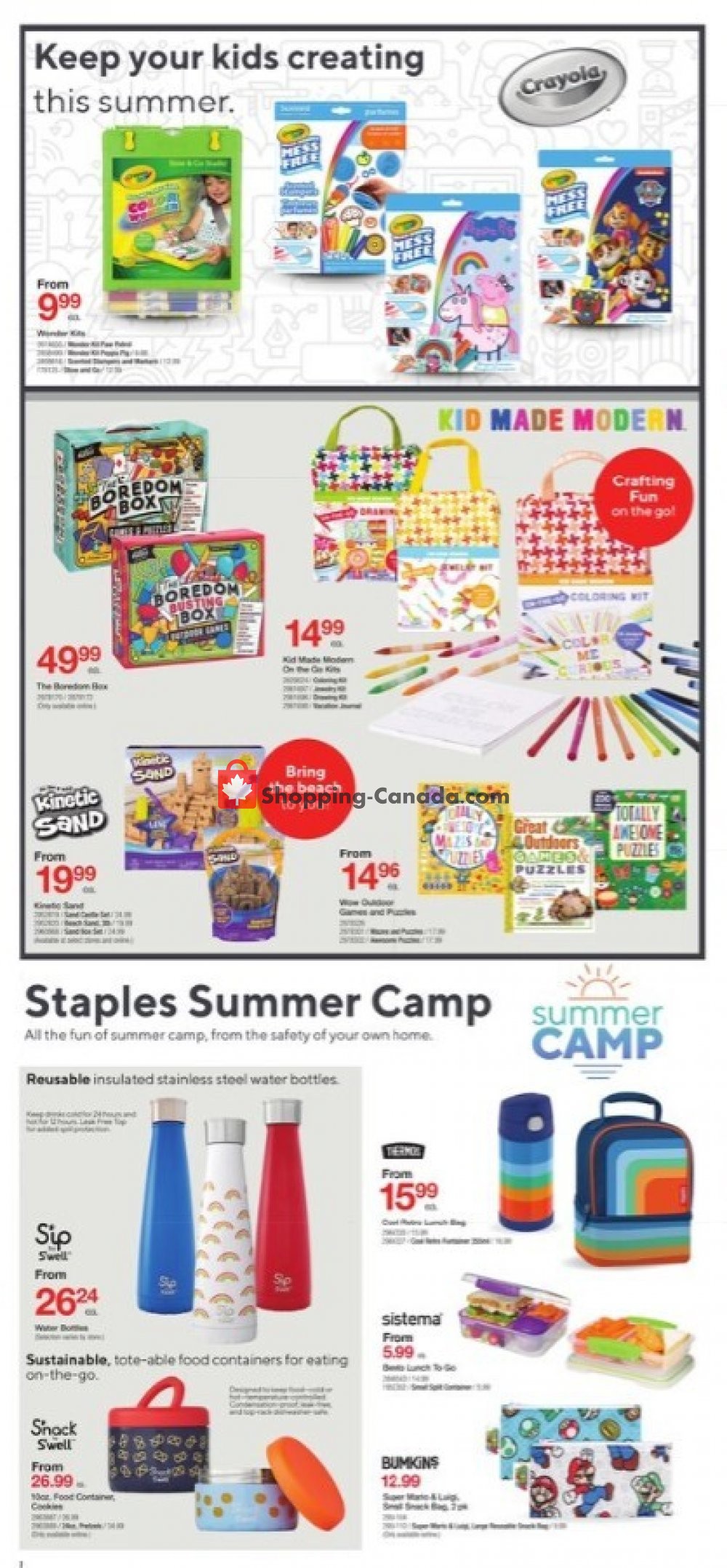 Staples flyer from Wednesday July 1, 2020 to Tuesday July 7, 2020 - page 2