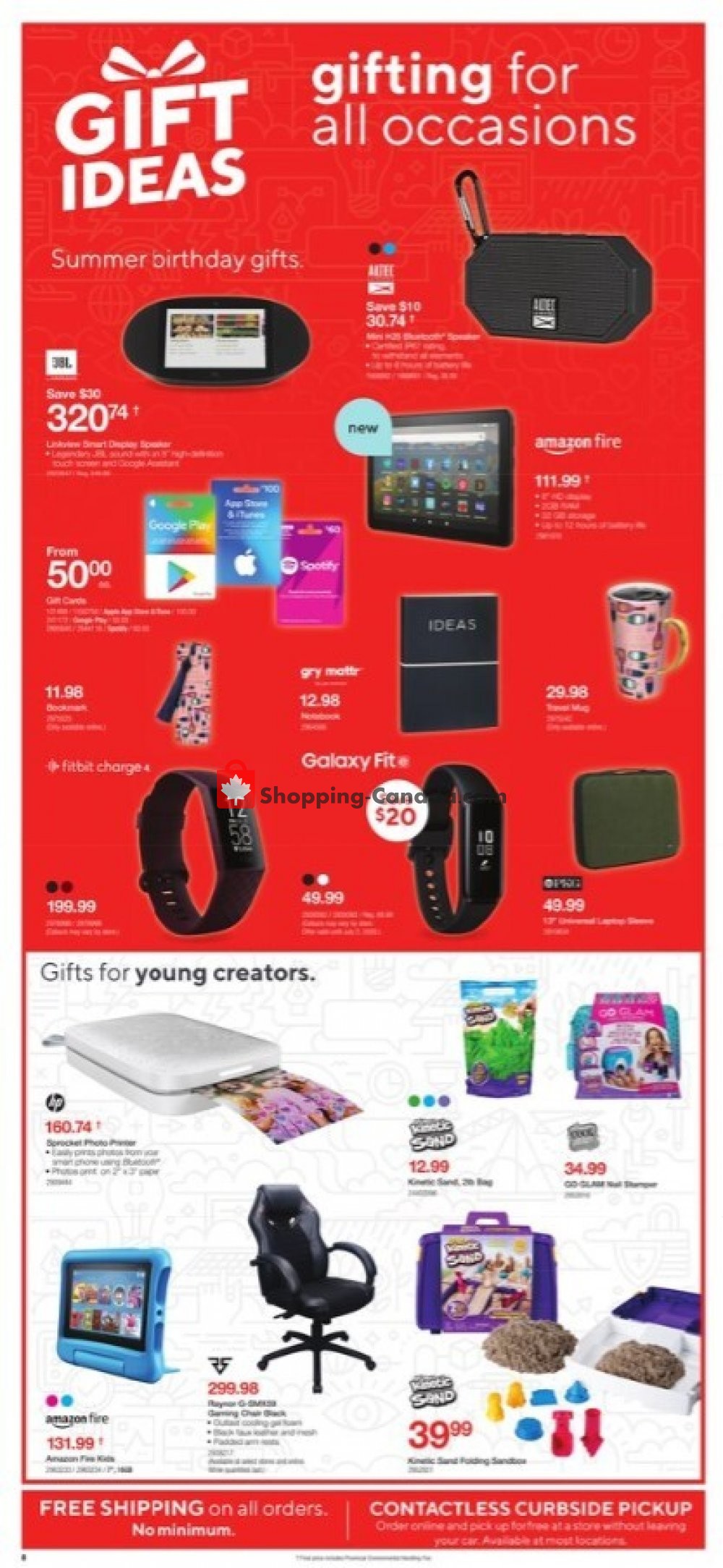 Staples flyer from Wednesday July 1, 2020 to Tuesday July 7, 2020 - page 8