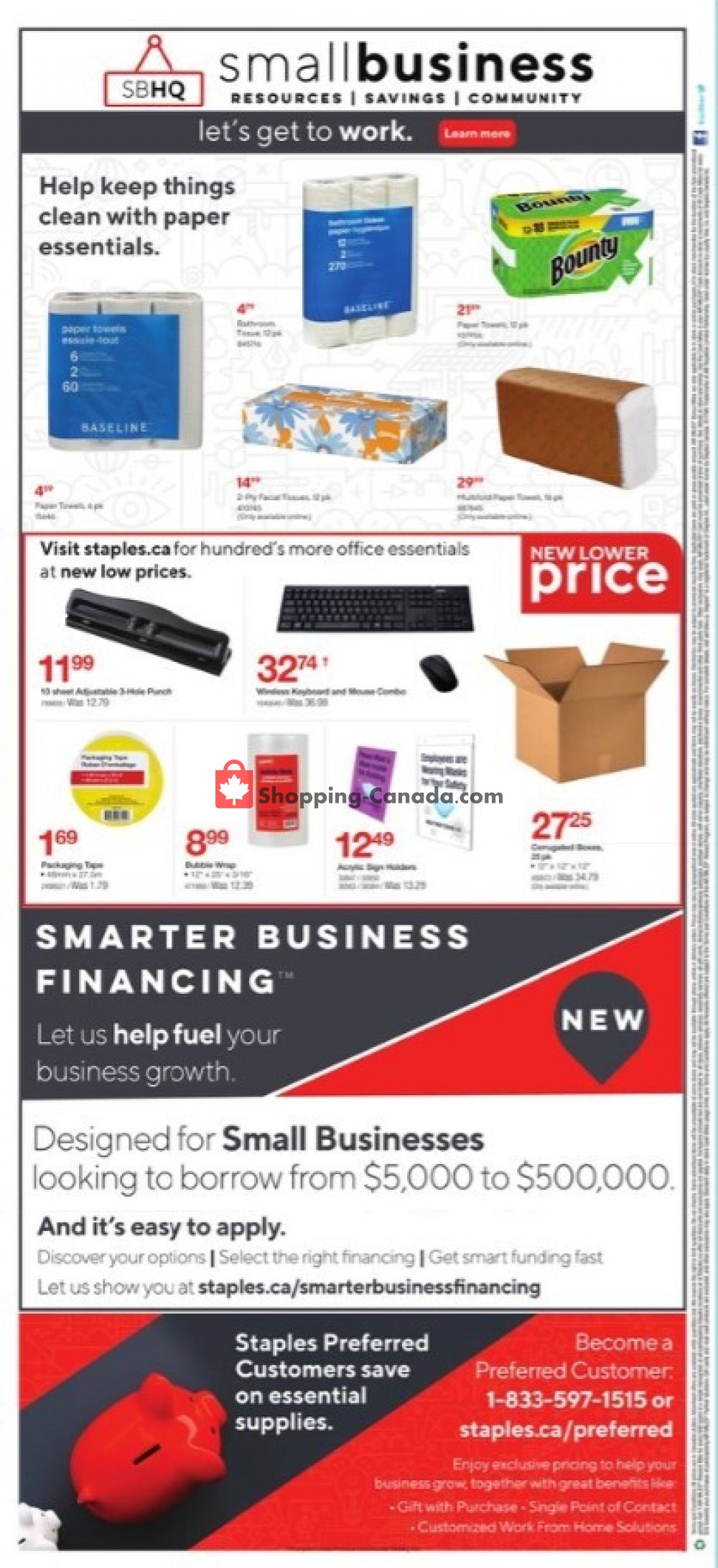 Staples flyer from Wednesday July 1, 2020 to Tuesday July 7, 2020 - page 9