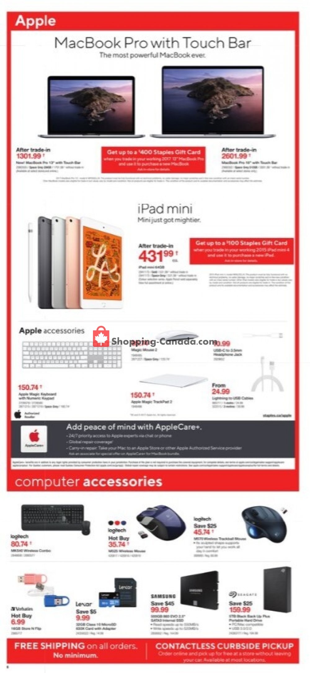 Staples flyer from Wednesday July 29, 2020 to Tuesday August 4, 2020 - page 6