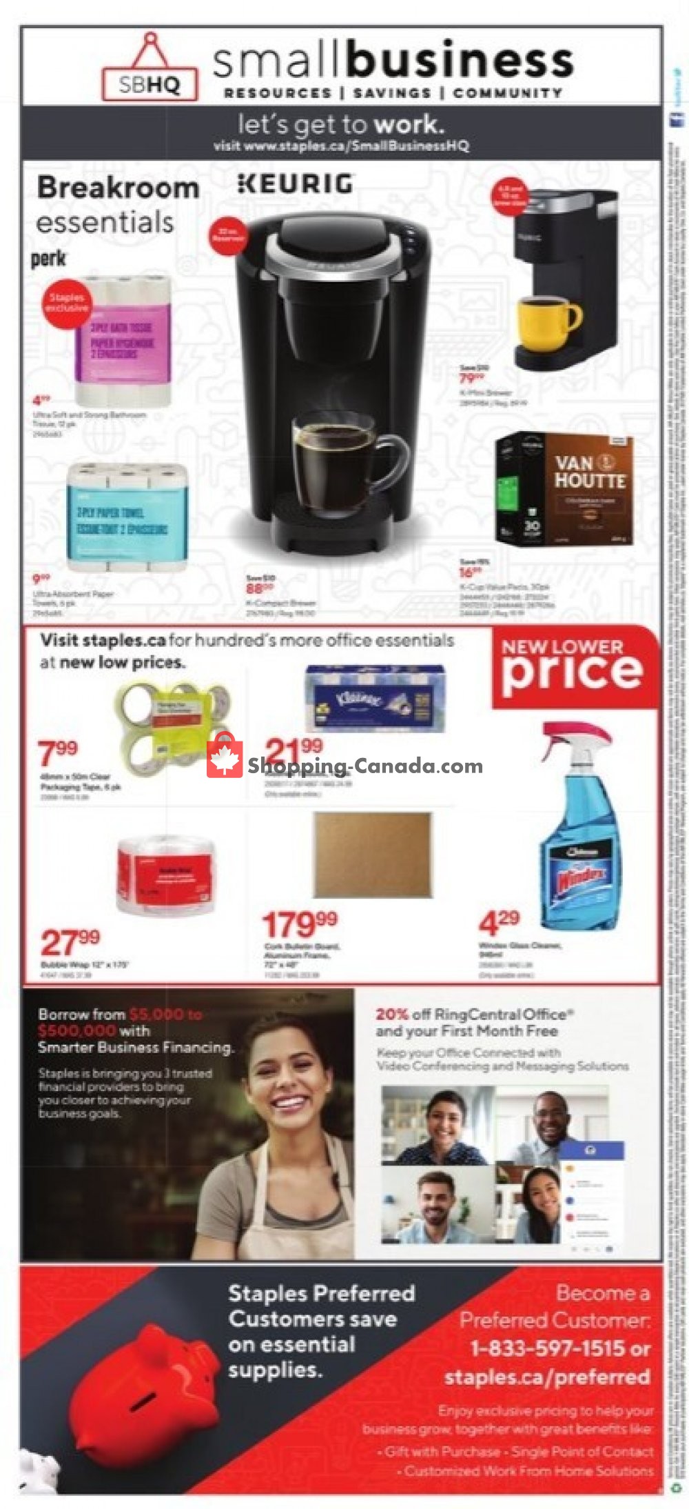 Staples flyer from Wednesday July 29, 2020 to Tuesday August 4, 2020 - page 9