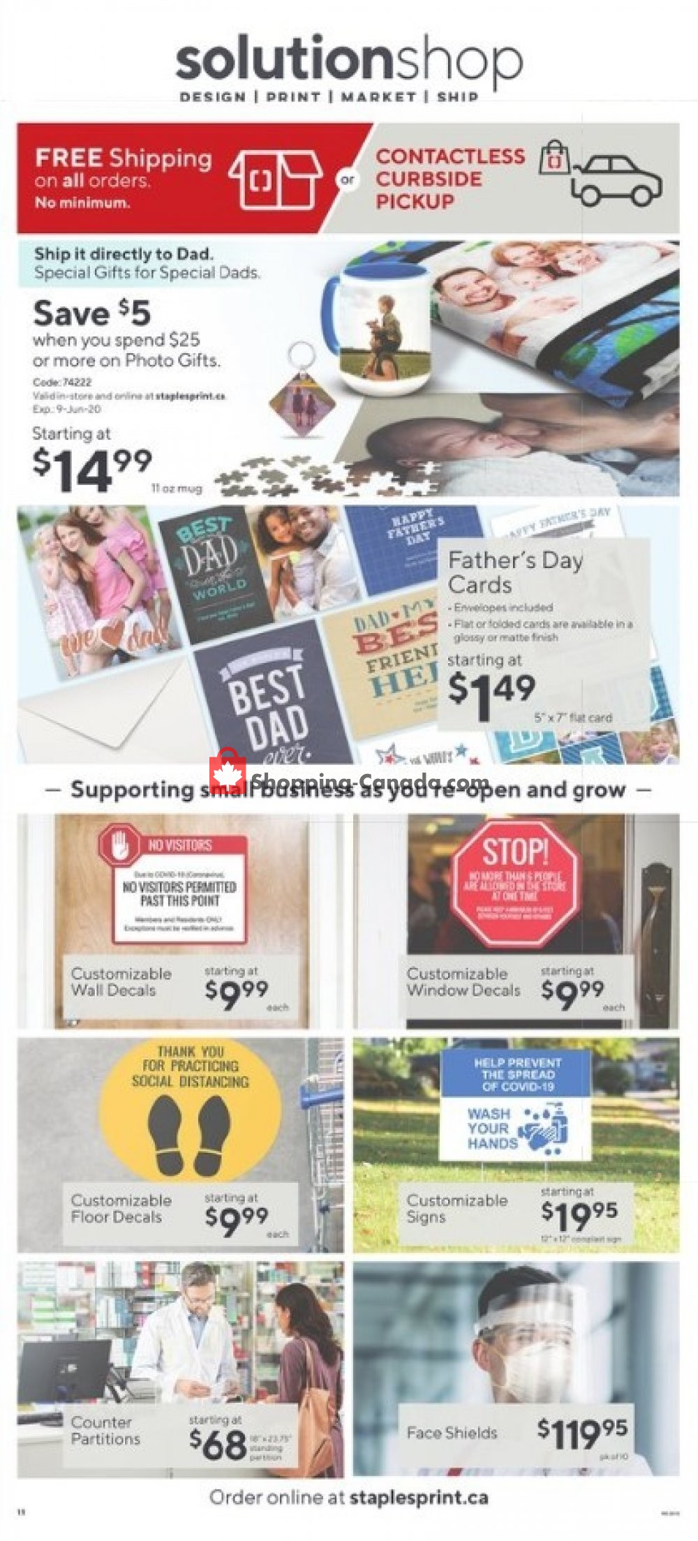 Staples flyer from Wednesday June 3, 2020 to Tuesday June 9, 2020 - page 11