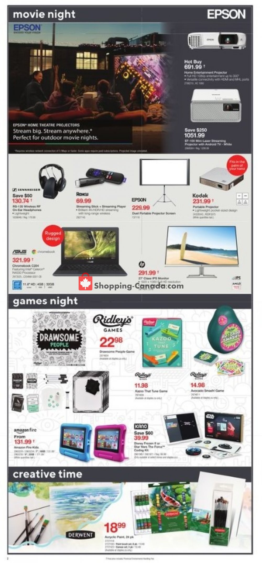 Staples flyer from Wednesday June 3, 2020 to Tuesday June 9, 2020 - page 2
