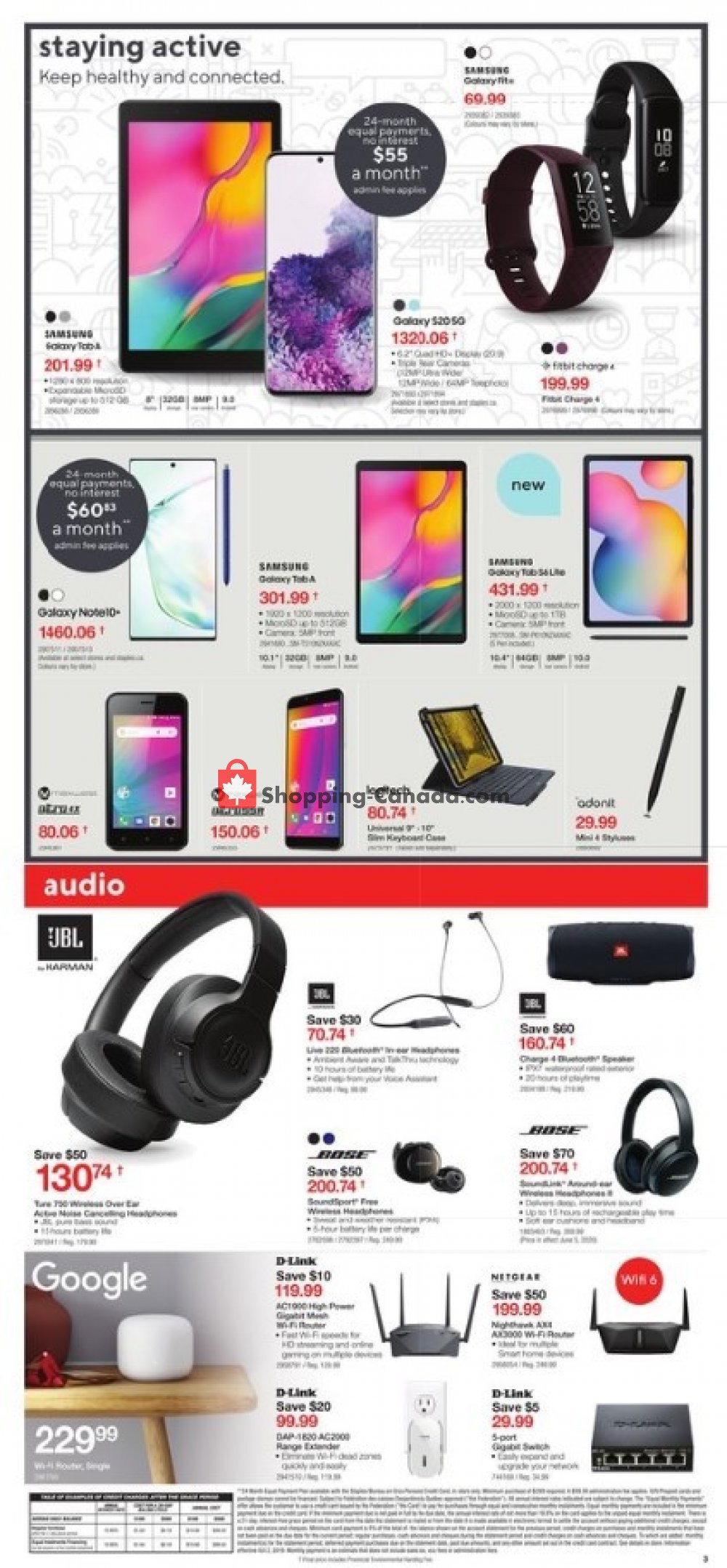 Staples flyer from Wednesday June 3, 2020 to Tuesday June 9, 2020 - page 3