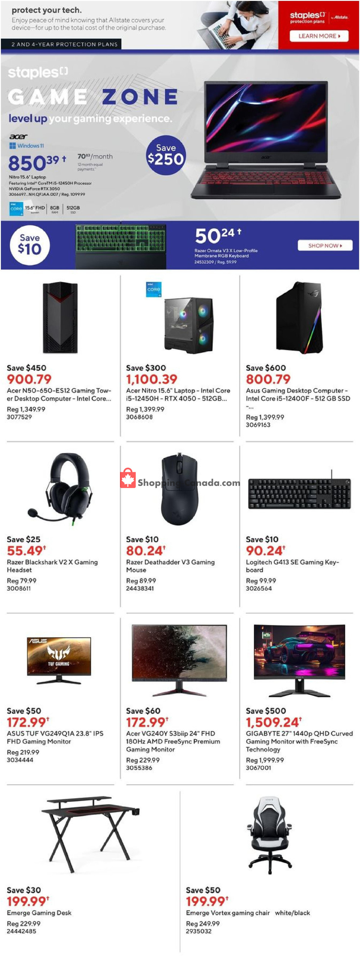 Staples flyer from Wednesday March 13, 2024 to Tuesday March 19, 2024 - page 13