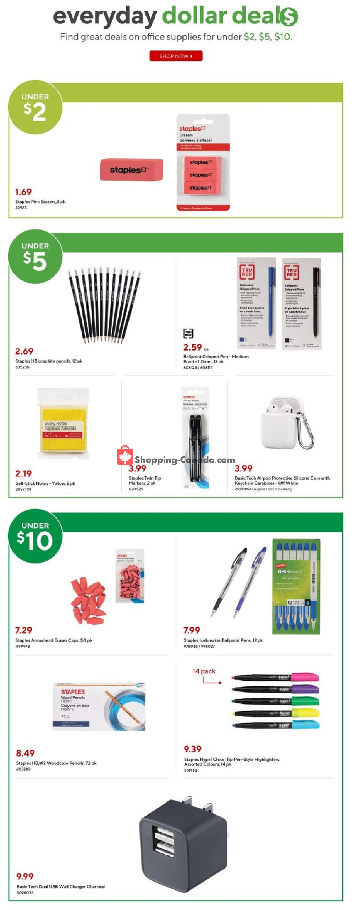 Staples flyer from Wednesday March 13, 2024 to Tuesday March 19, 2024 - page 23