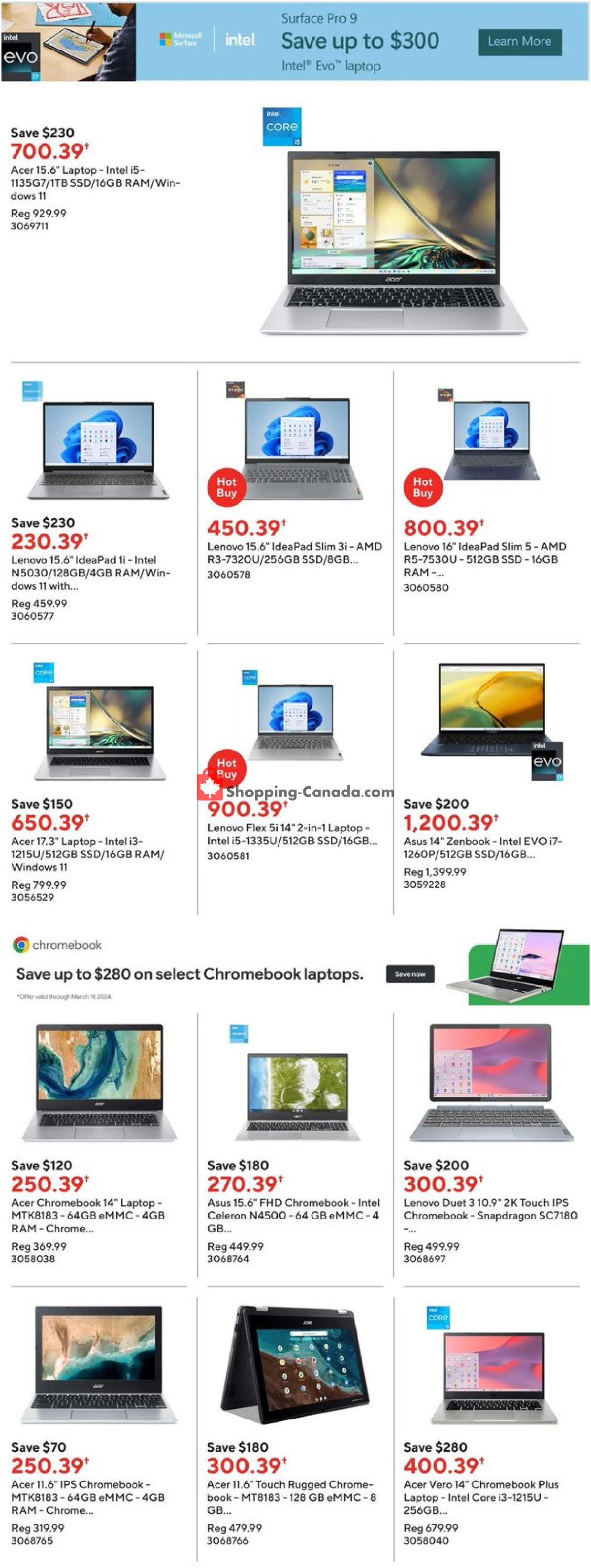 Staples flyer from Wednesday March 13, 2024 to Tuesday March 19, 2024 - page 7