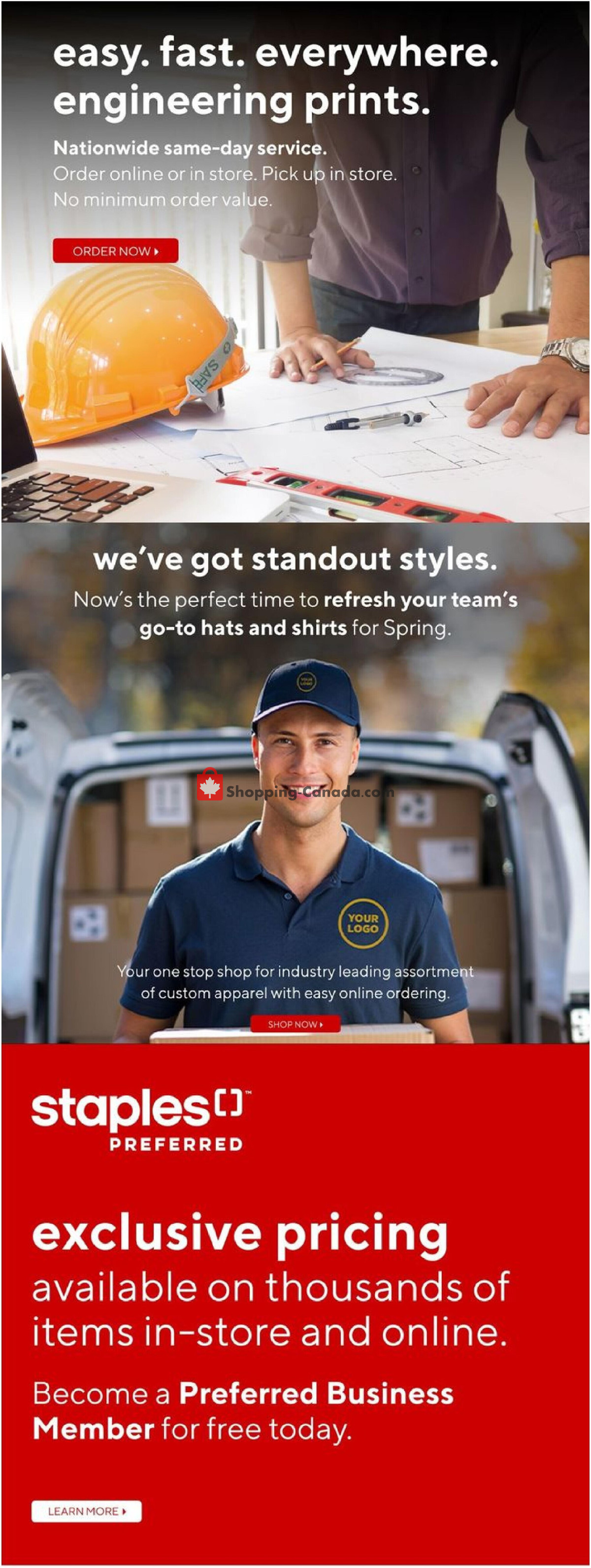 Staples flyer from Wednesday March 6, 2024 to Tuesday March 12, 2024 - page 15