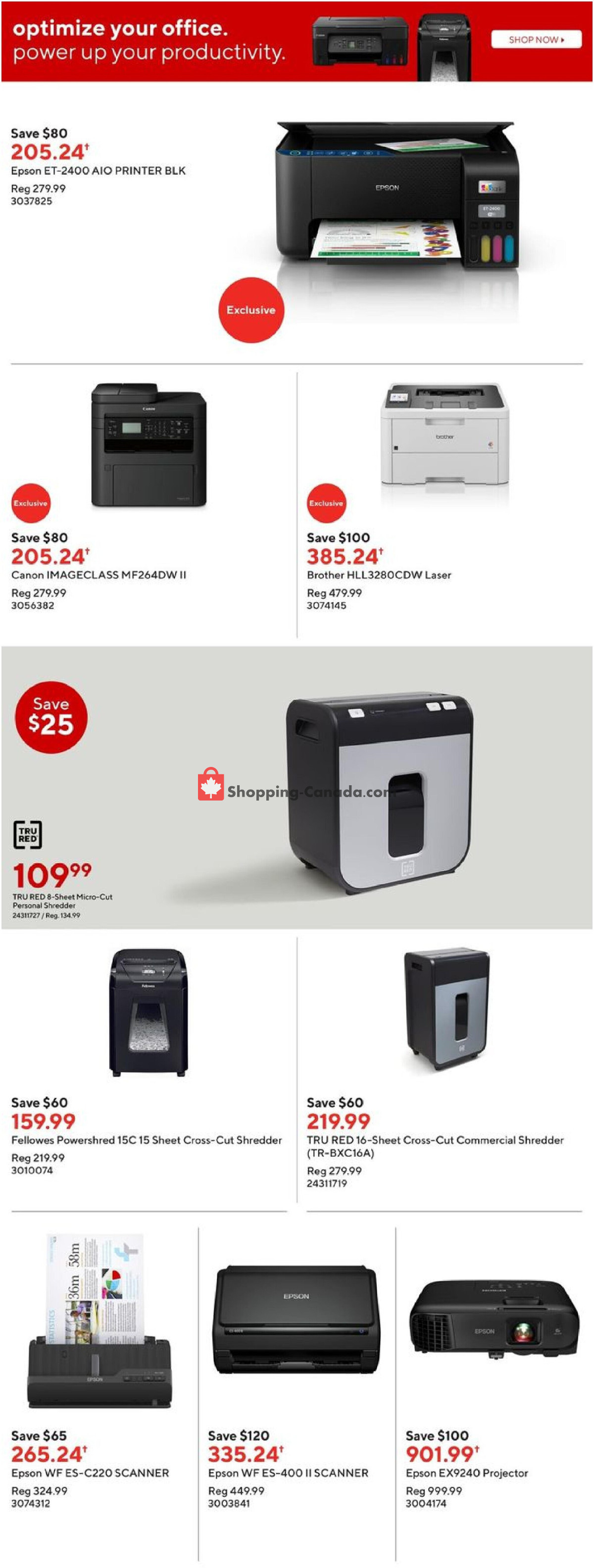 Staples flyer from Wednesday March 6, 2024 to Tuesday March 12, 2024 - page 17