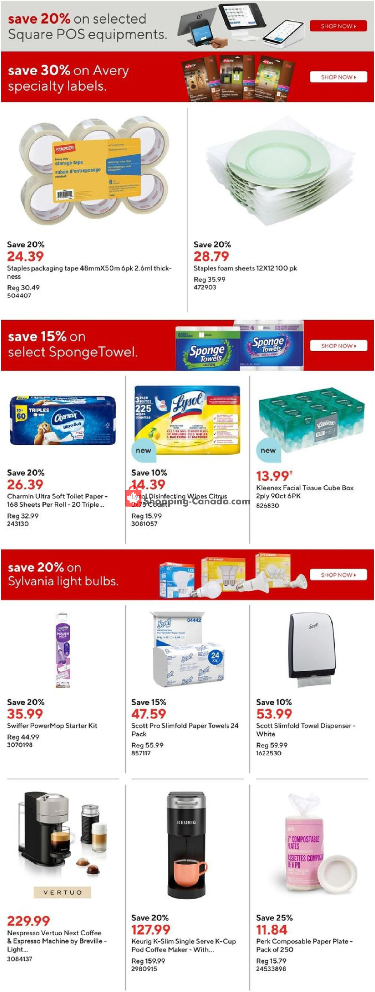 Staples flyer from Wednesday March 6, 2024 to Tuesday March 12, 2024 - page 24