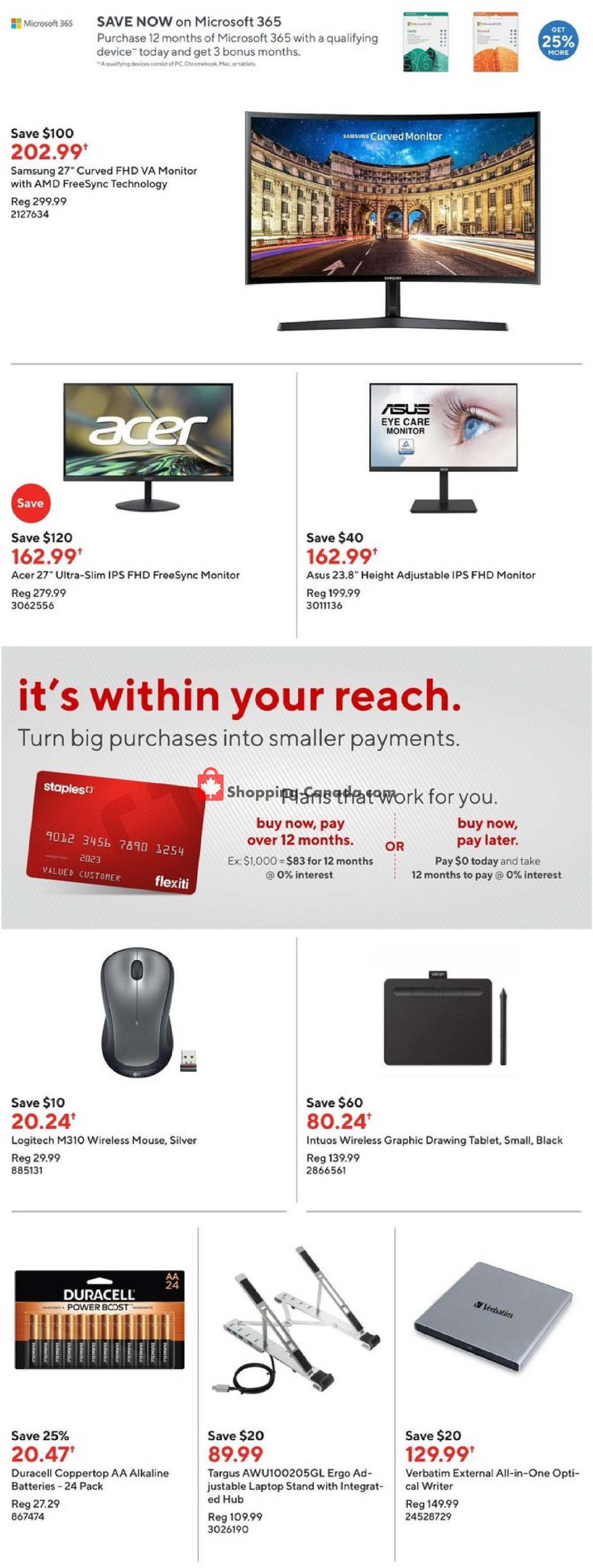 Staples flyer from Wednesday March 6, 2024 to Tuesday March 12, 2024 - page 8