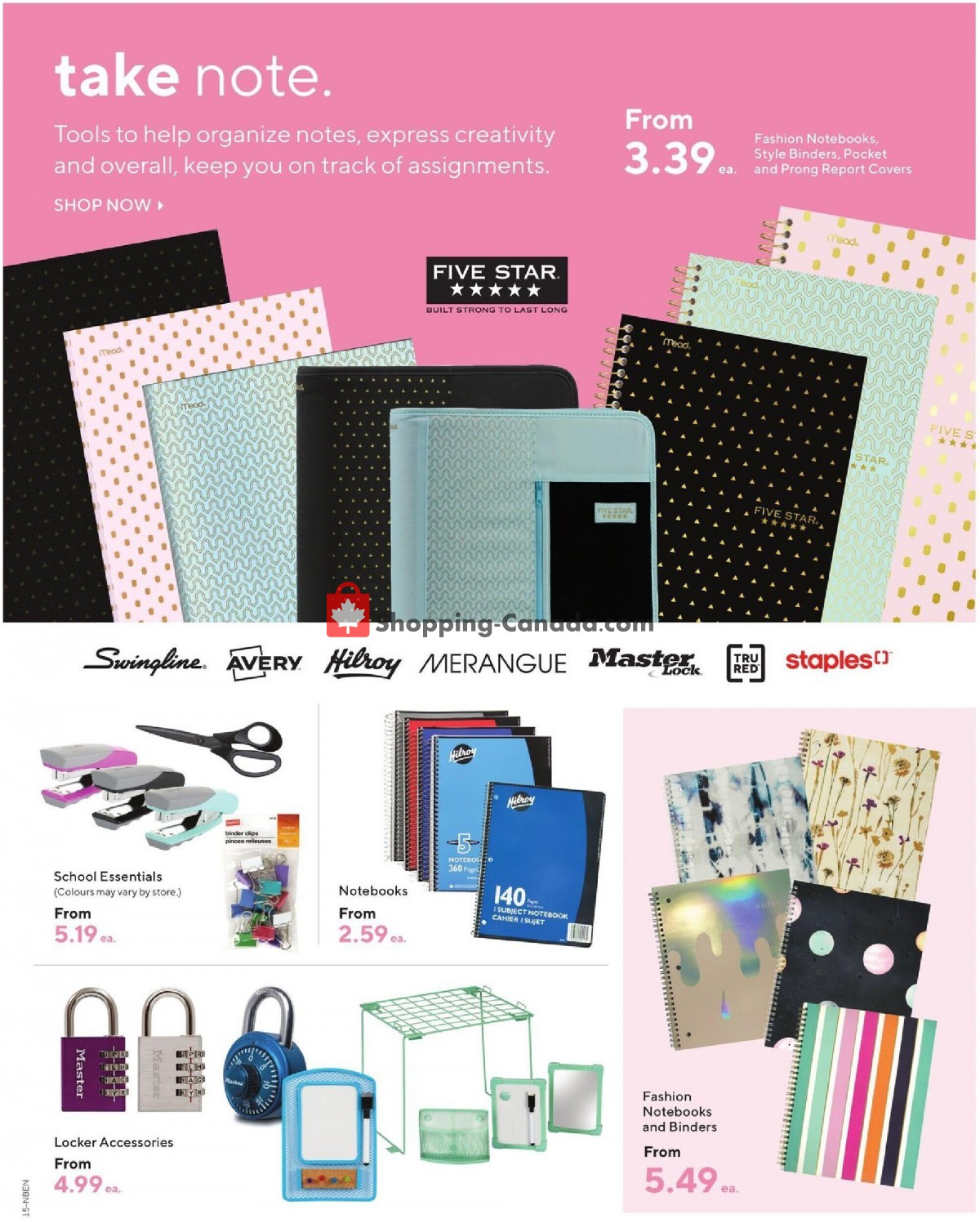 Staples flyer from Wednesday September 8, 2021 to Tuesday September 14, 2021 - page 15
