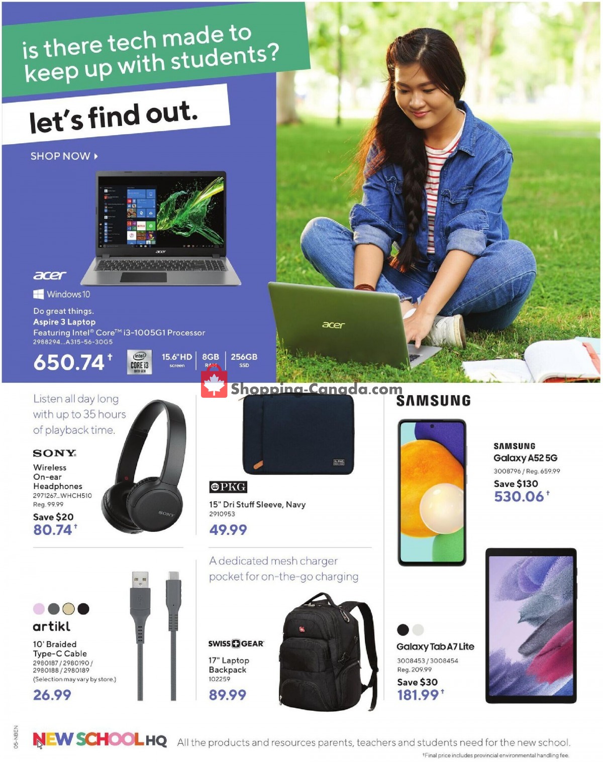 Staples flyer from Wednesday September 8, 2021 to Tuesday September 14, 2021 - page 5