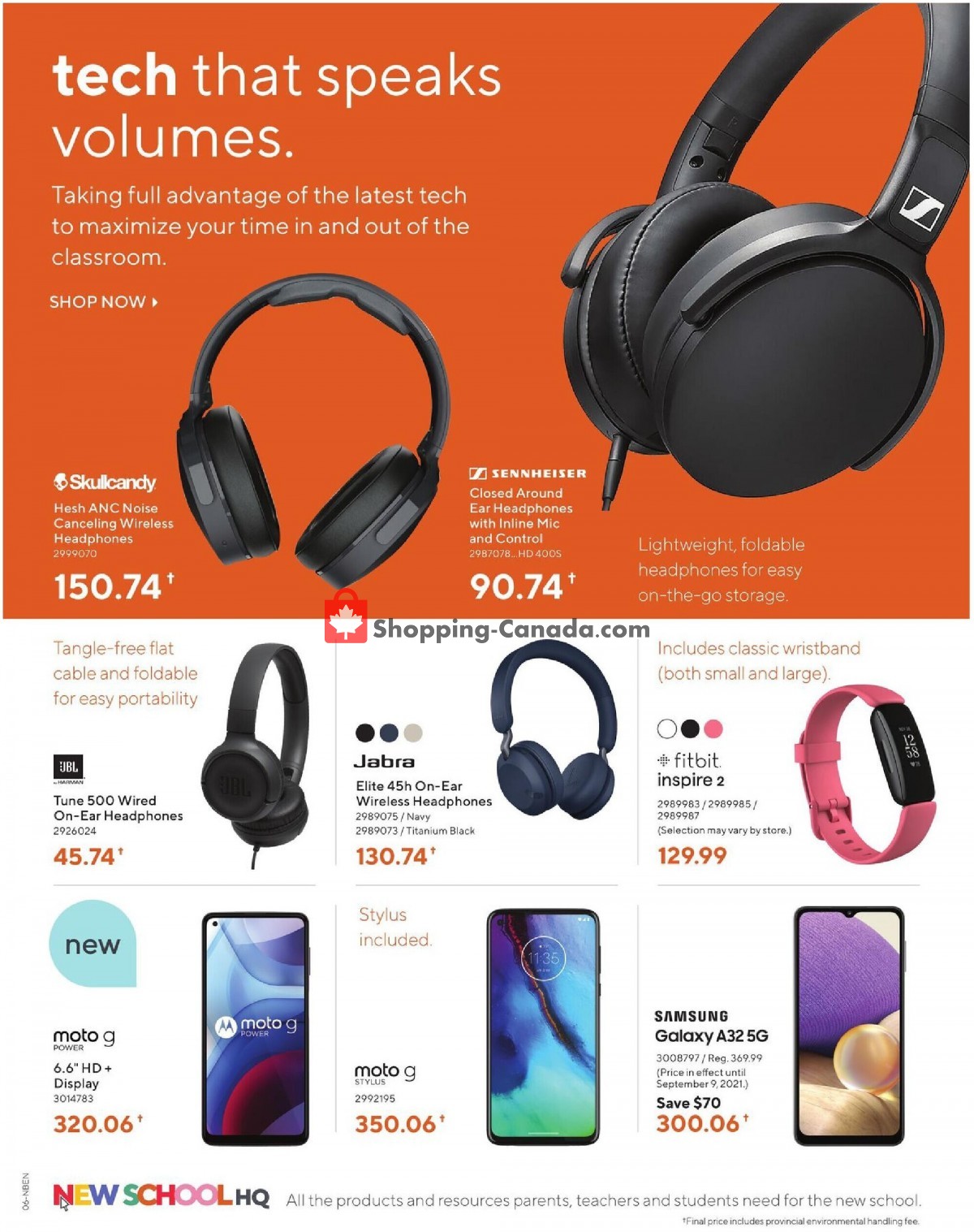 Staples flyer from Wednesday September 8, 2021 to Tuesday September 14, 2021 - page 6