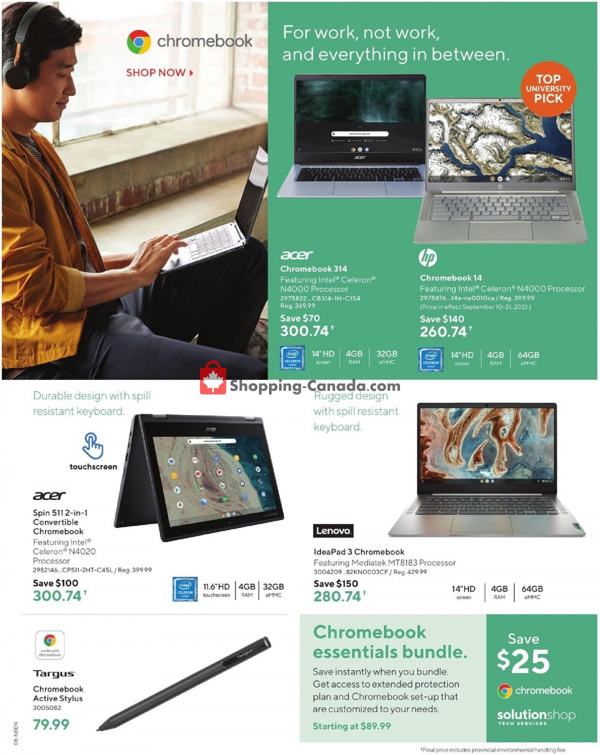 Staples flyer from Wednesday September 8, 2021 to Tuesday September 14, 2021 - page 8