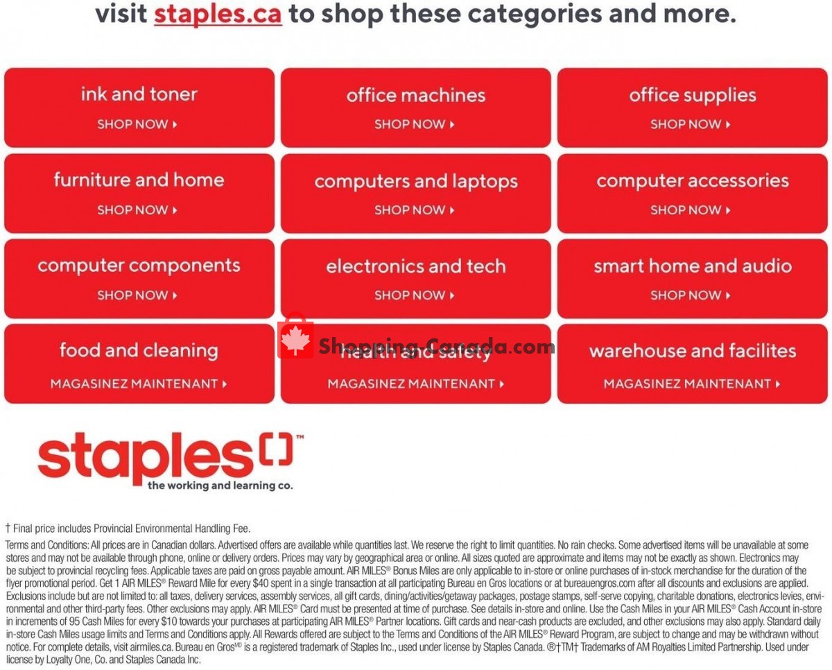 Staples flyer from Wednesday June 9, 2021 to Tuesday June 15, 2021 - page 16