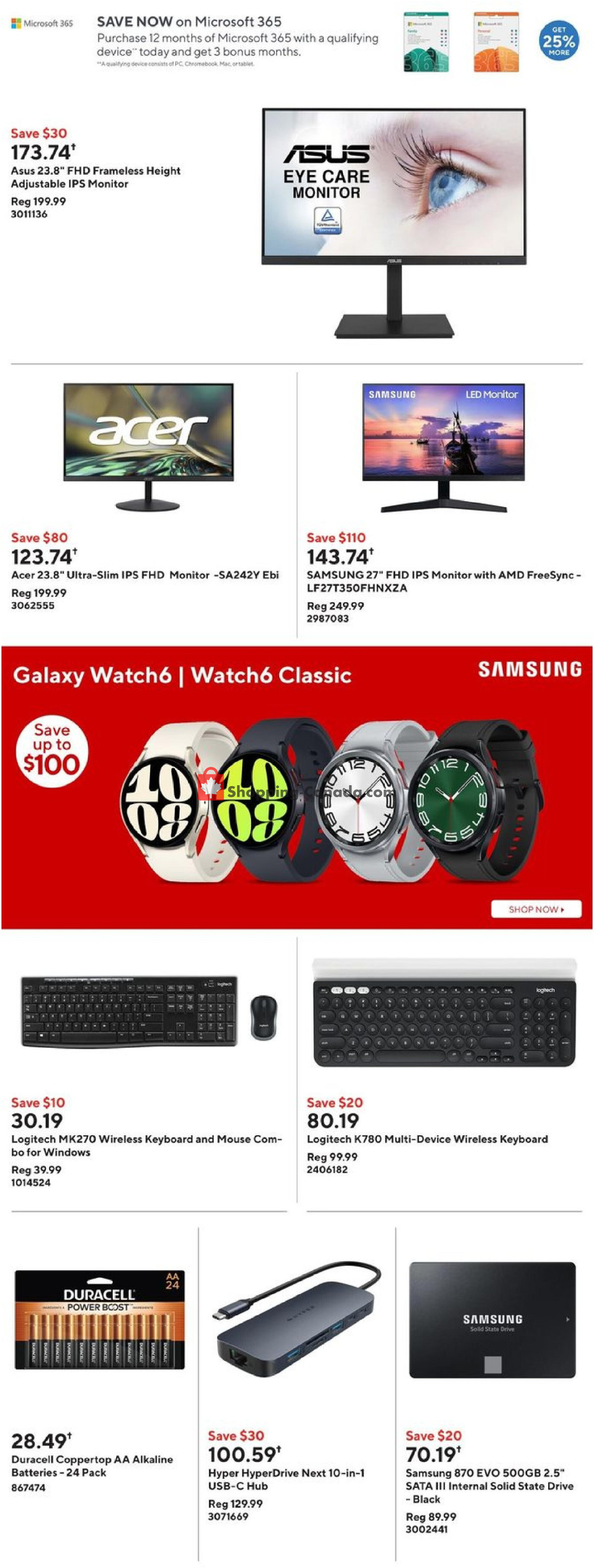 Staples flyer from Wednesday March 27, 2024 to Tuesday April 2, 2024 - page 10