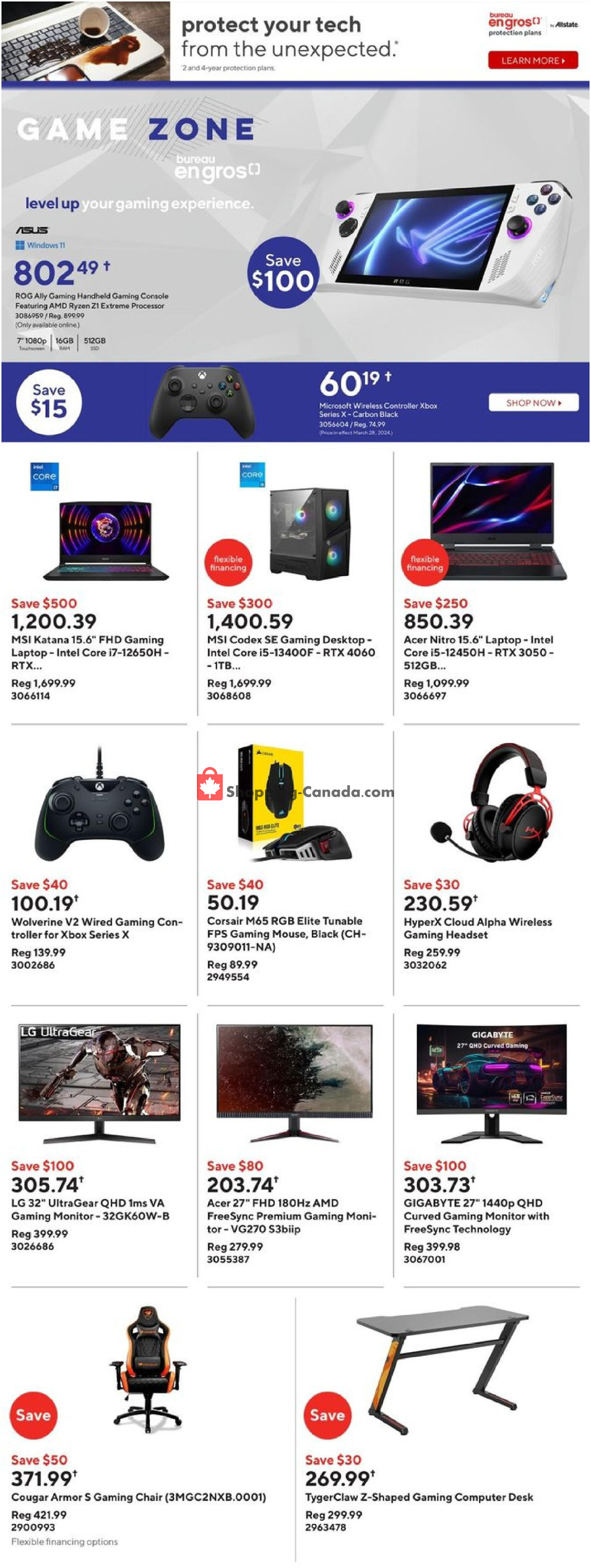 Staples flyer from Wednesday March 27, 2024 to Tuesday April 2, 2024 - page 15