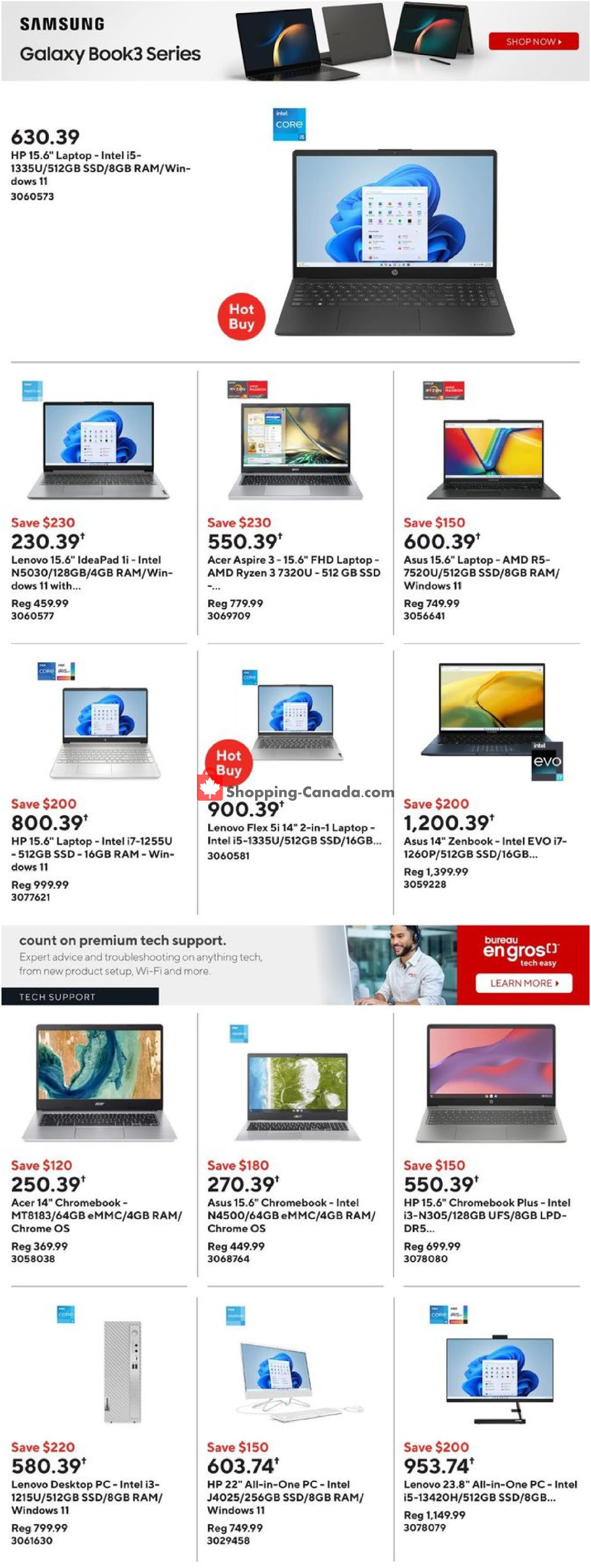 Staples flyer from Wednesday March 27, 2024 to Tuesday April 2, 2024 - page 9