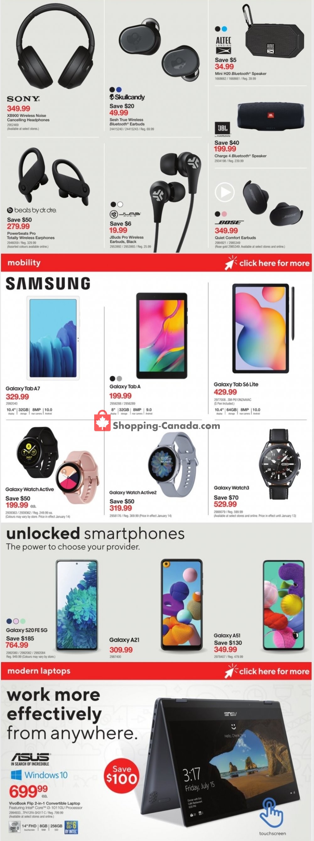 Staples flyer from Wednesday January 13, 2021 to Tuesday January 19, 2021 - page 7