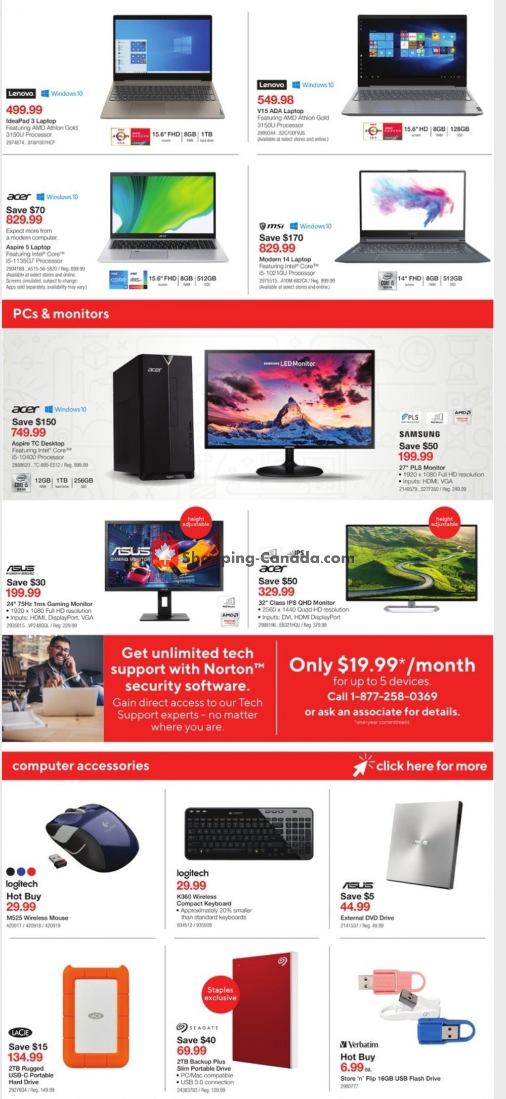 Staples flyer from Wednesday January 13, 2021 to Tuesday January 19, 2021 - page 8