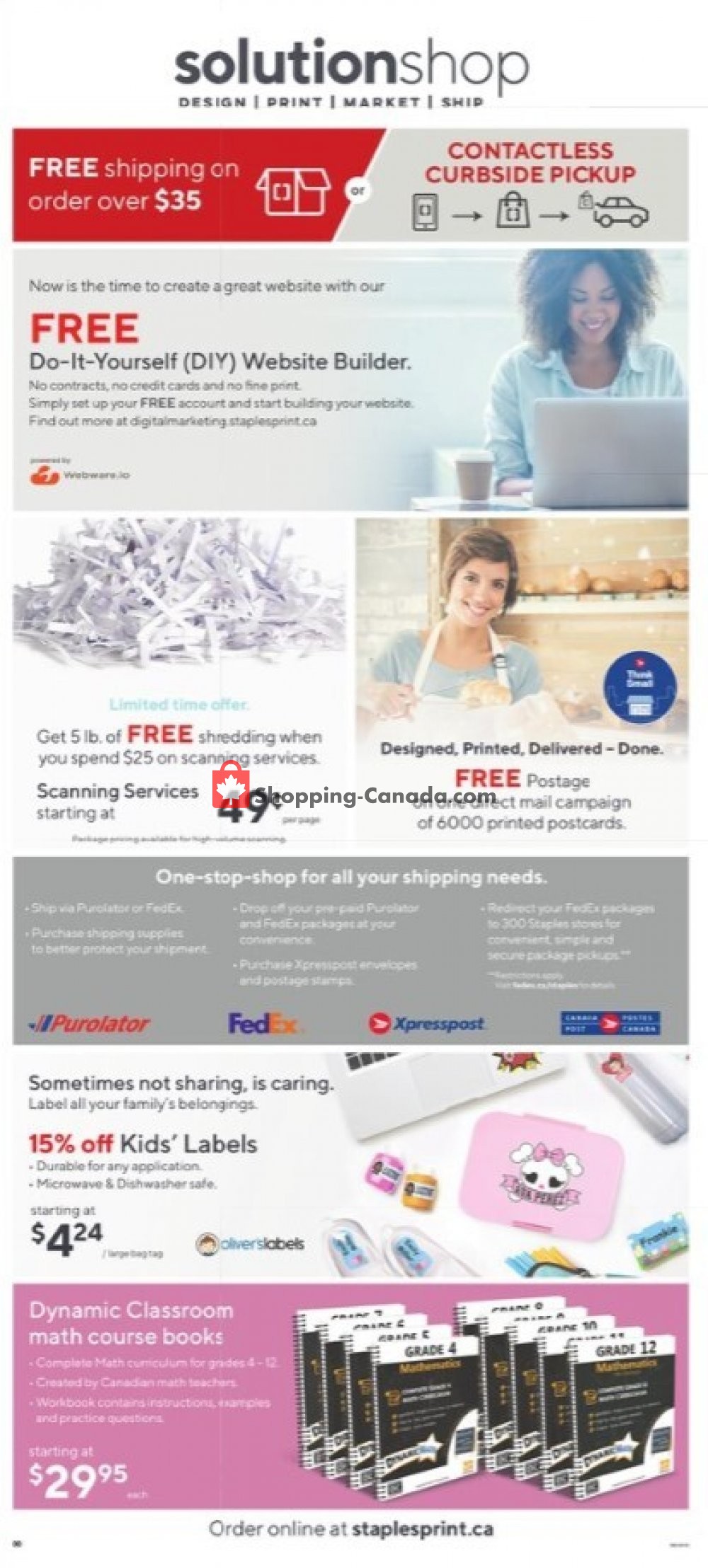 Staples flyer from Wednesday July 1, 2020 to Tuesday July 7, 2020 - page 11