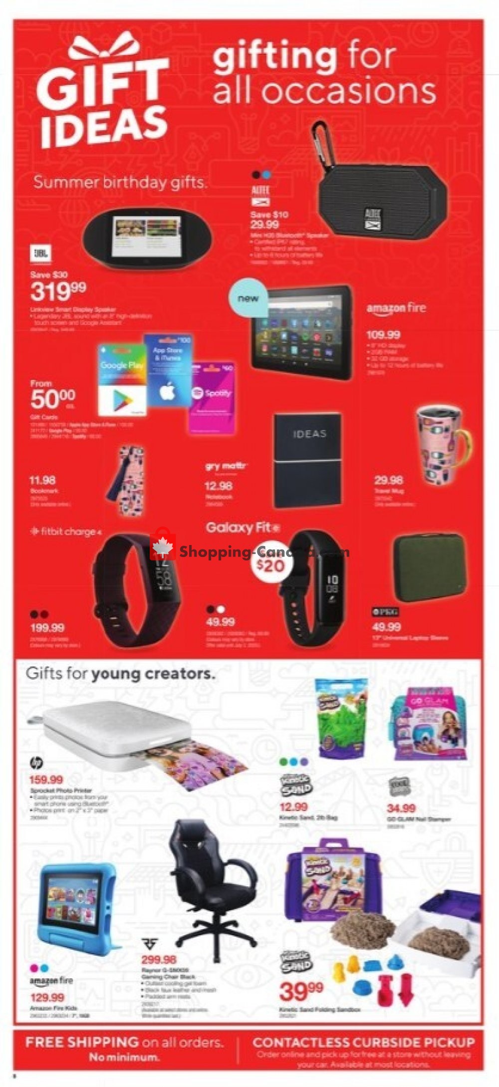 Staples flyer from Wednesday July 1, 2020 to Tuesday July 7, 2020 - page 8