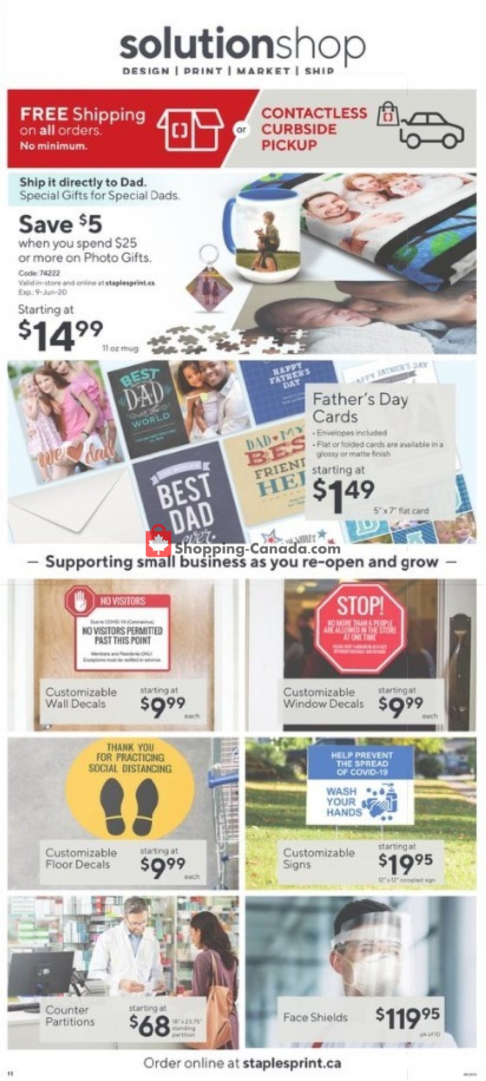 Staples flyer from Wednesday June 3, 2020 to Tuesday June 9, 2020 - page 11