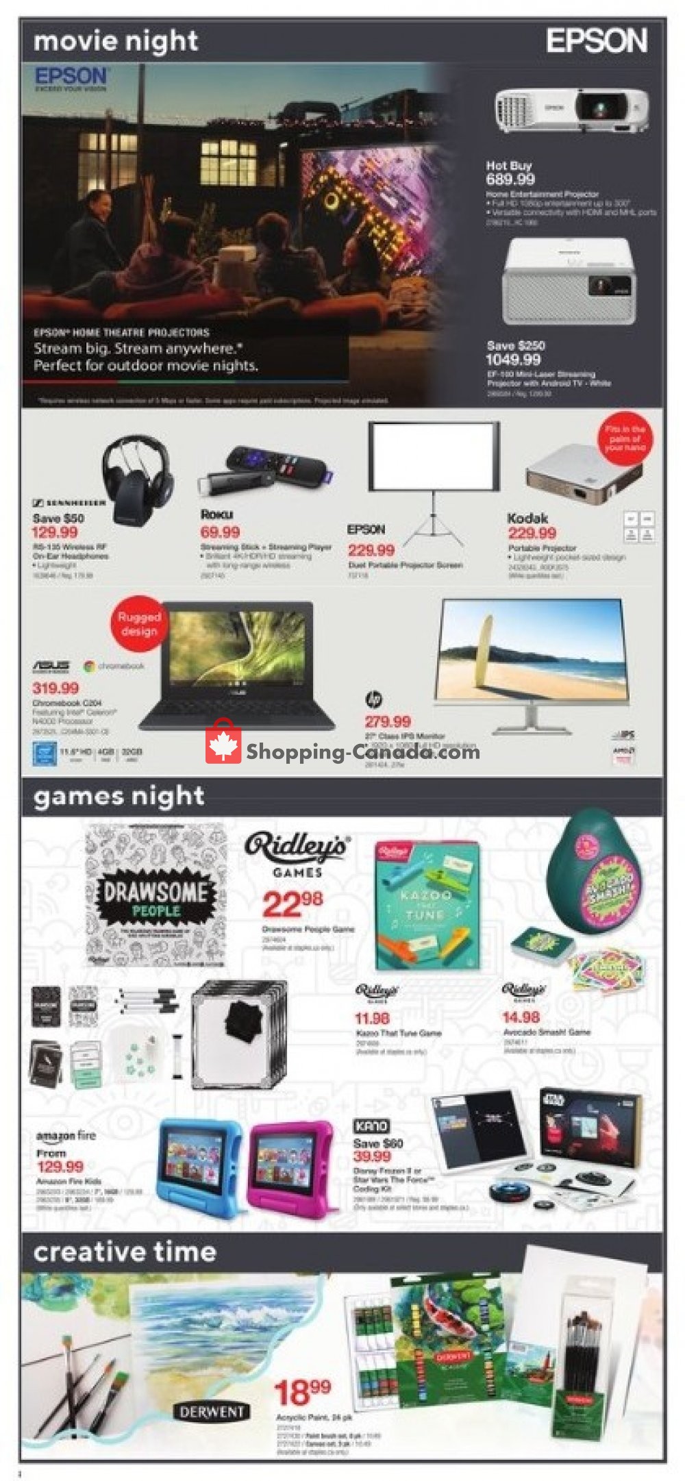 Staples flyer from Wednesday June 3, 2020 to Tuesday June 9, 2020 - page 2