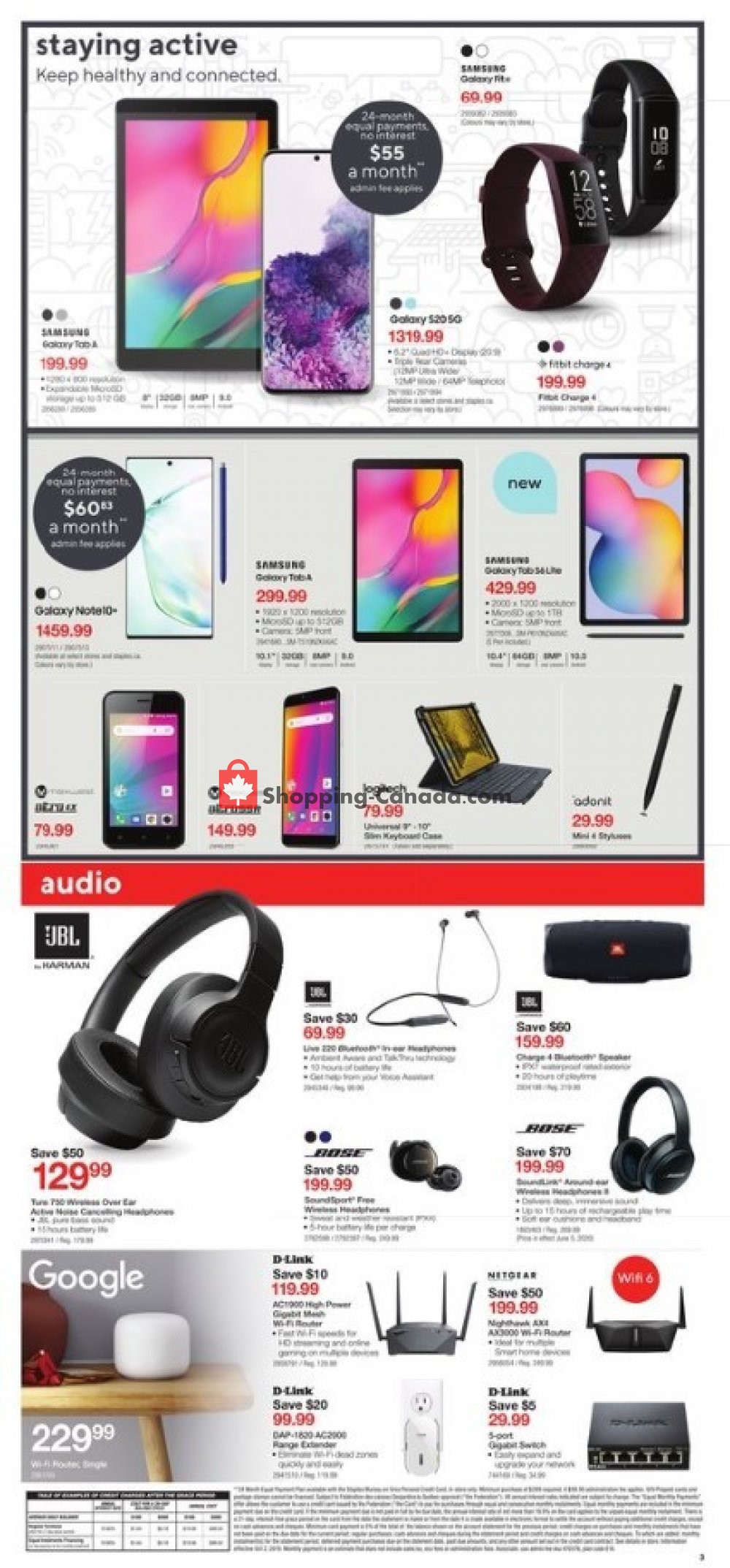 Staples flyer from Wednesday June 3, 2020 to Tuesday June 9, 2020 - page 3